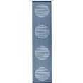 neutex for you! paneelgordijn padova inclusief bevestigingsmateriaal, breedte: 57 cm (1 stuk) blauw