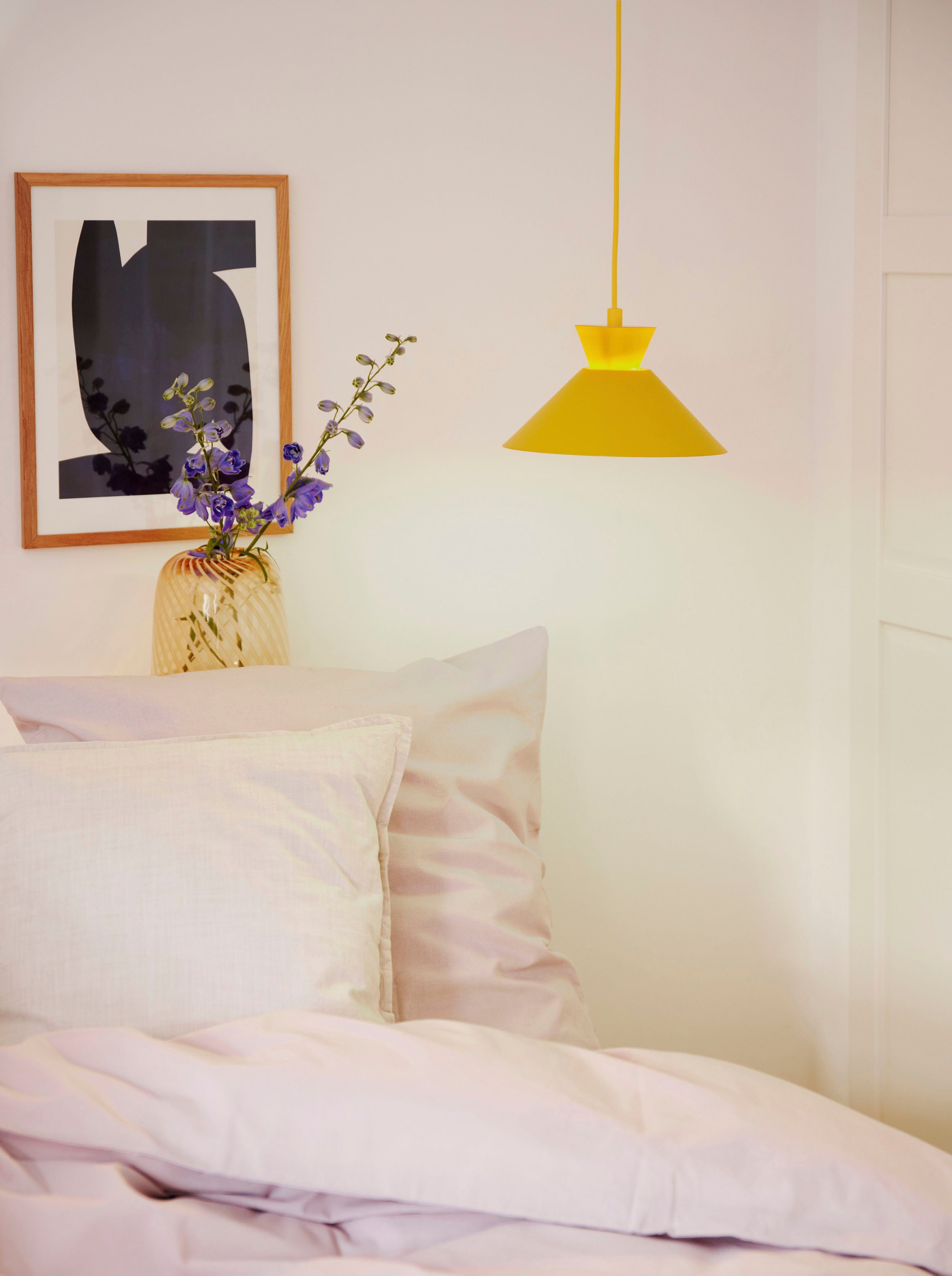 Nordlux Hanglamp Dial Noordse eenvoud met duidelijke lijnen, decoratief uplight-effect (1 stuk)