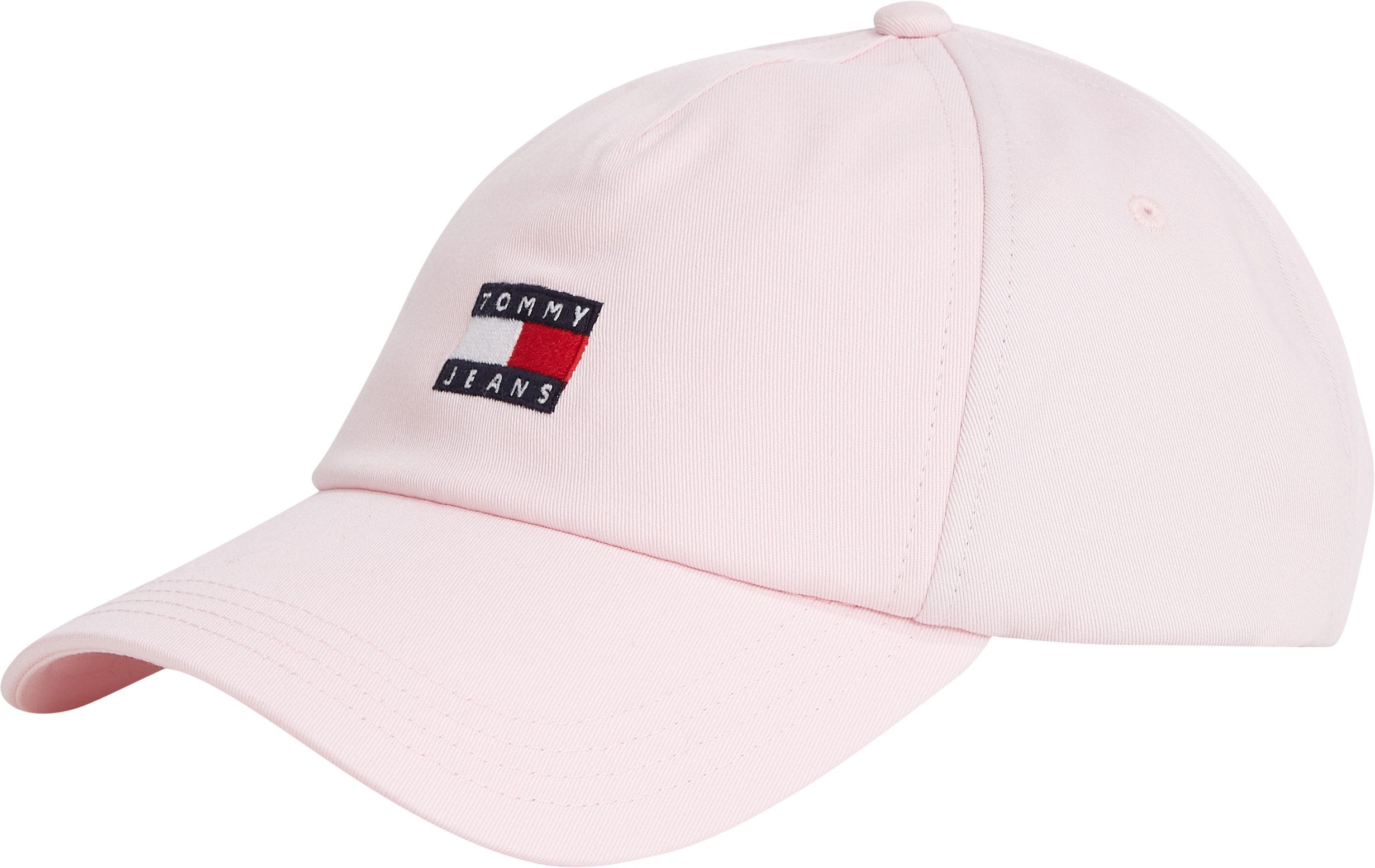TOMMY JEANS Baseball pet TJW HERITAGE CORE 5 PANEL CAP Logo-embossing, klem sluiting UNISEX