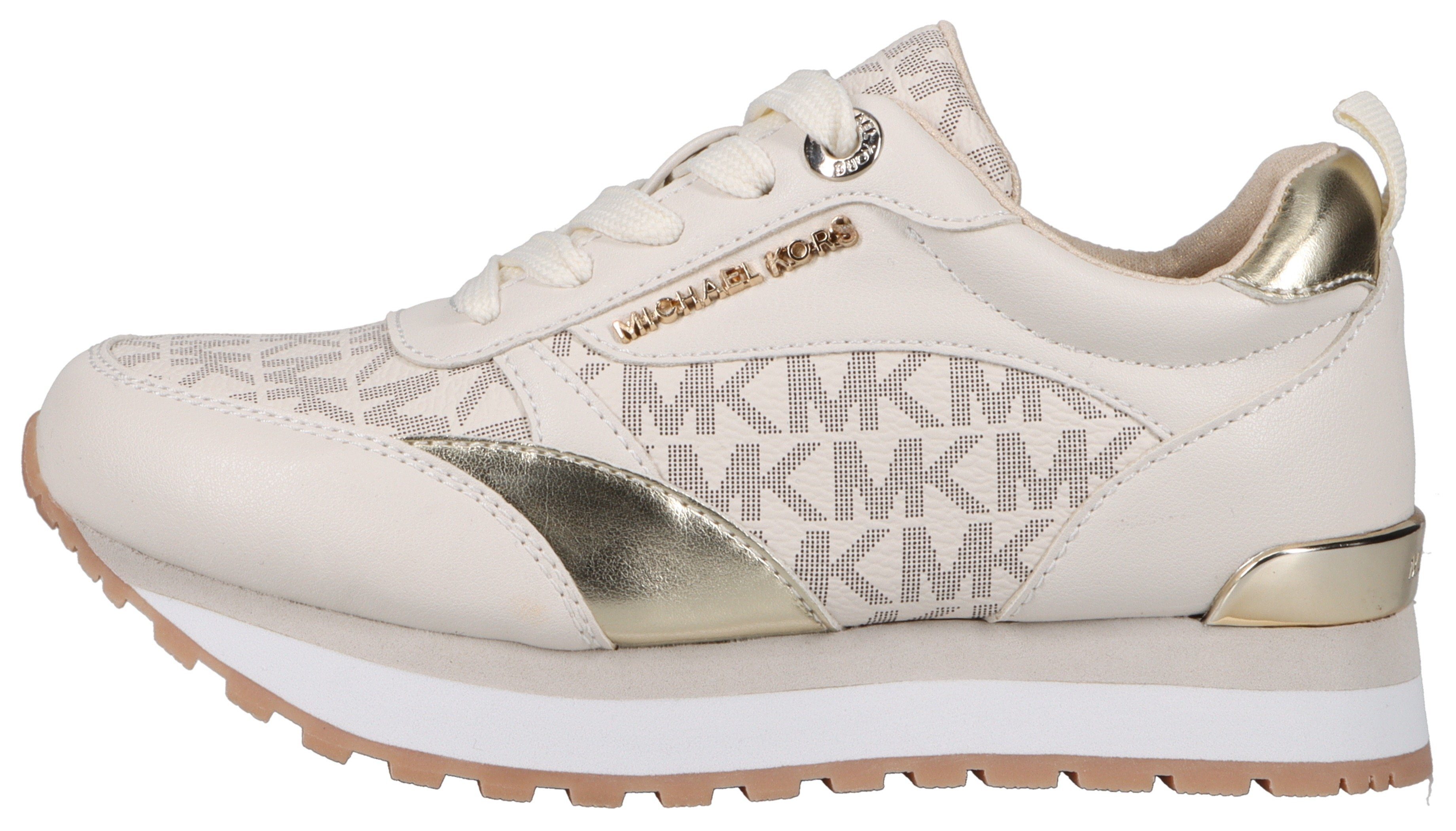 MICHAEL KORS KIDS Sneakers BILLIE DORIAN met plateausool, vrijetijdsschoen, lage schoen, veterschoen