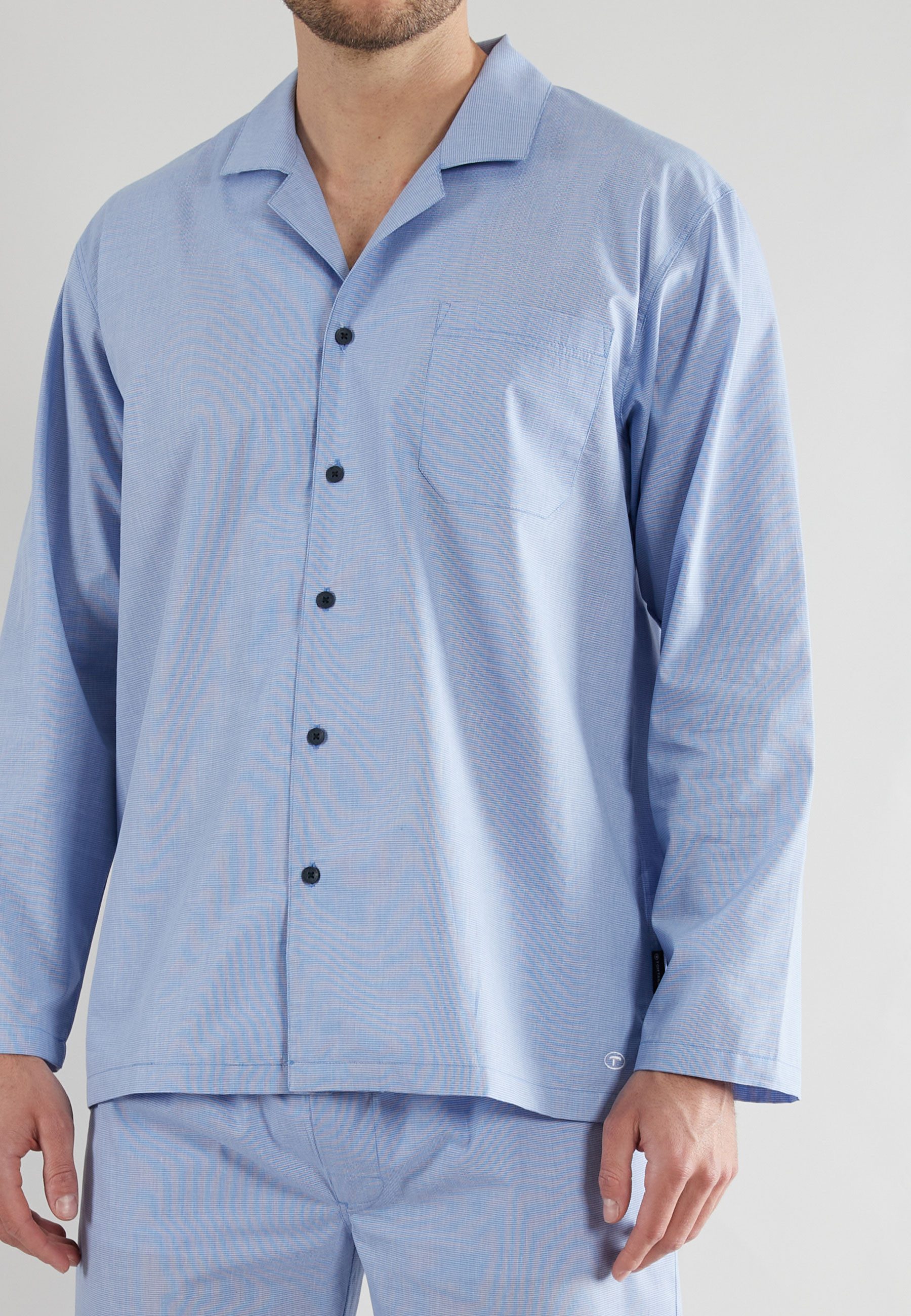 Tom Tailor Pyjama met doorlopende knoopsluiting (2-delig)