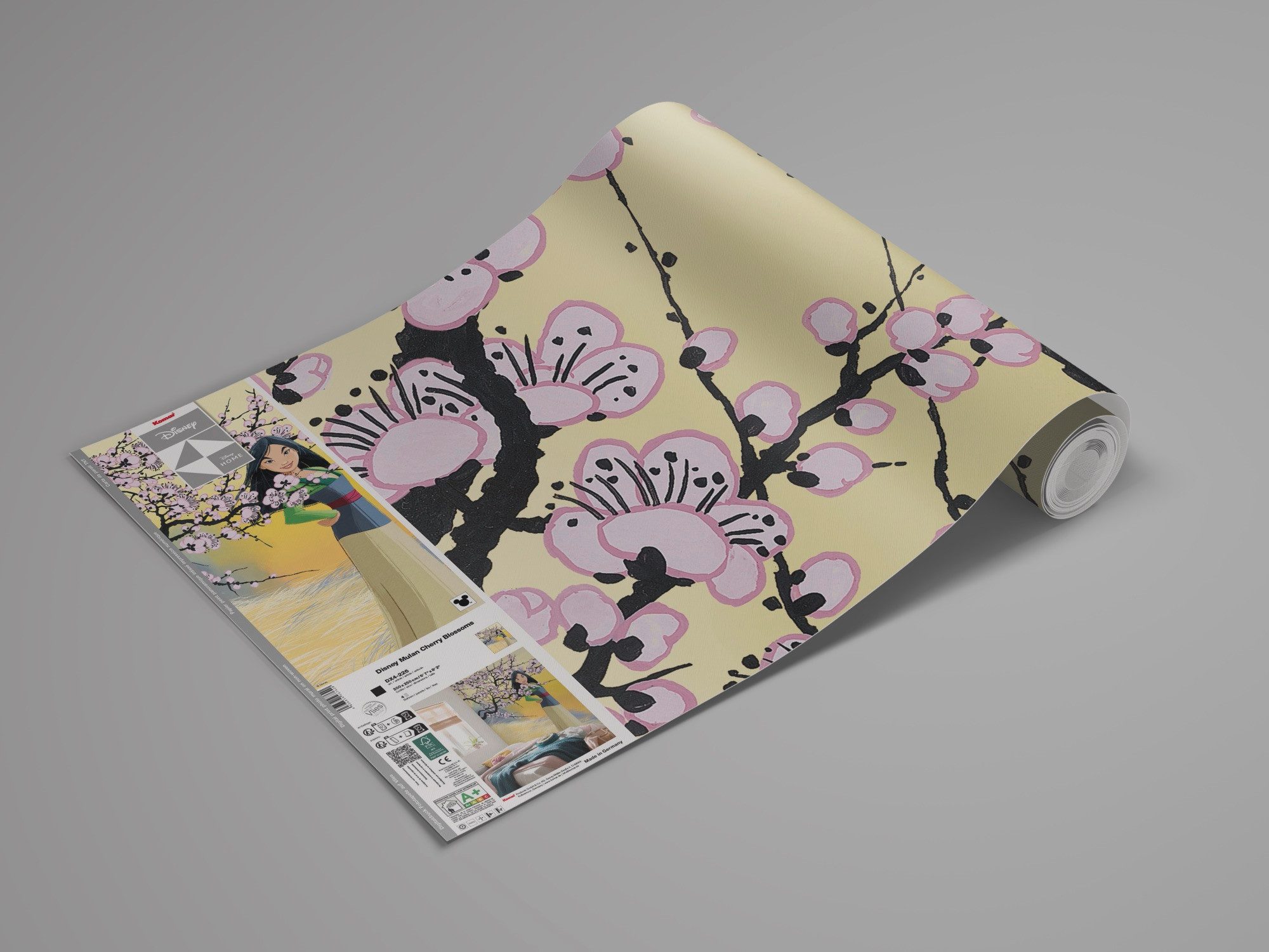 Komar Kinderbehang Disney Mulan Cherry Blossoms (1 stuk)