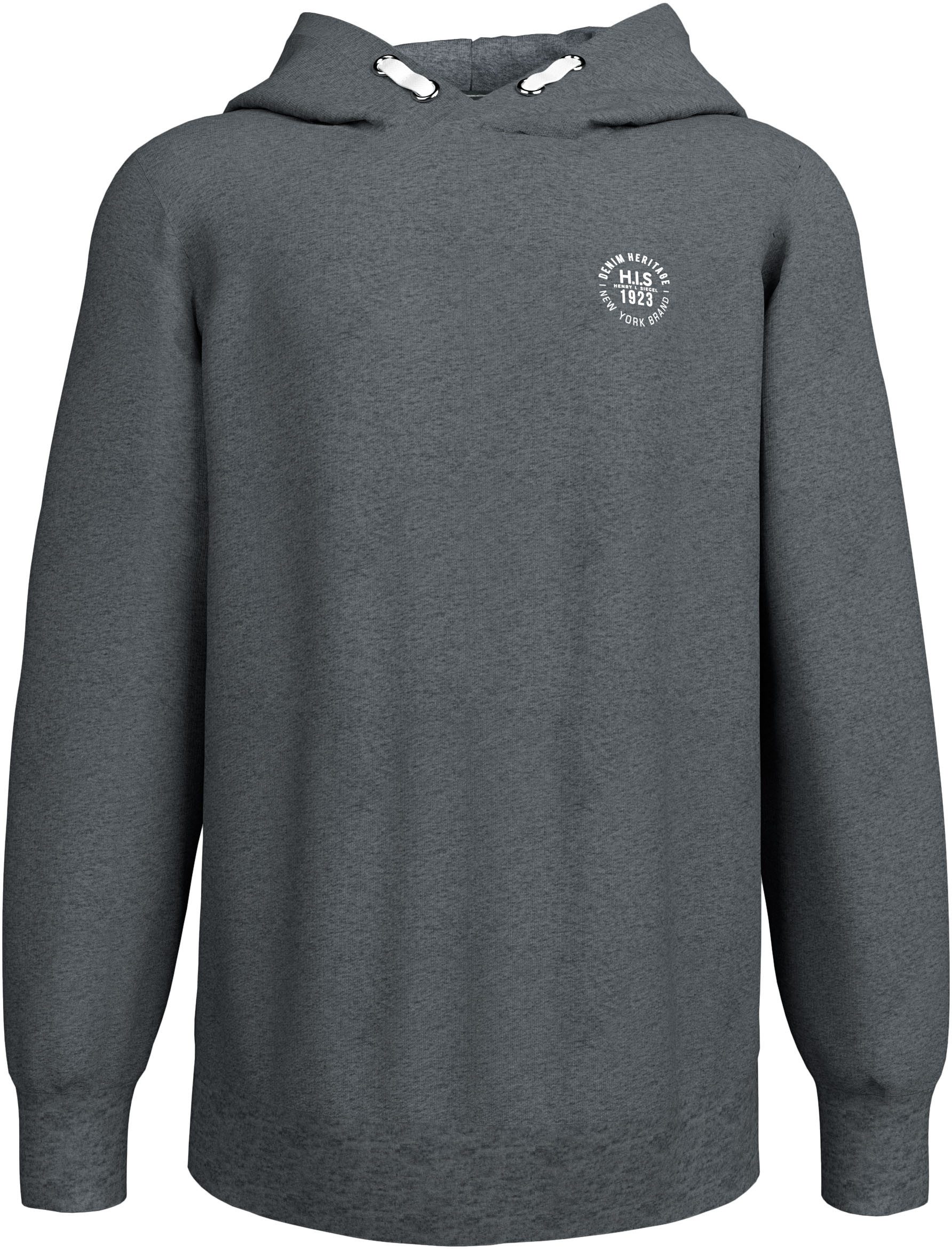 H.I.S Hoodie met badge