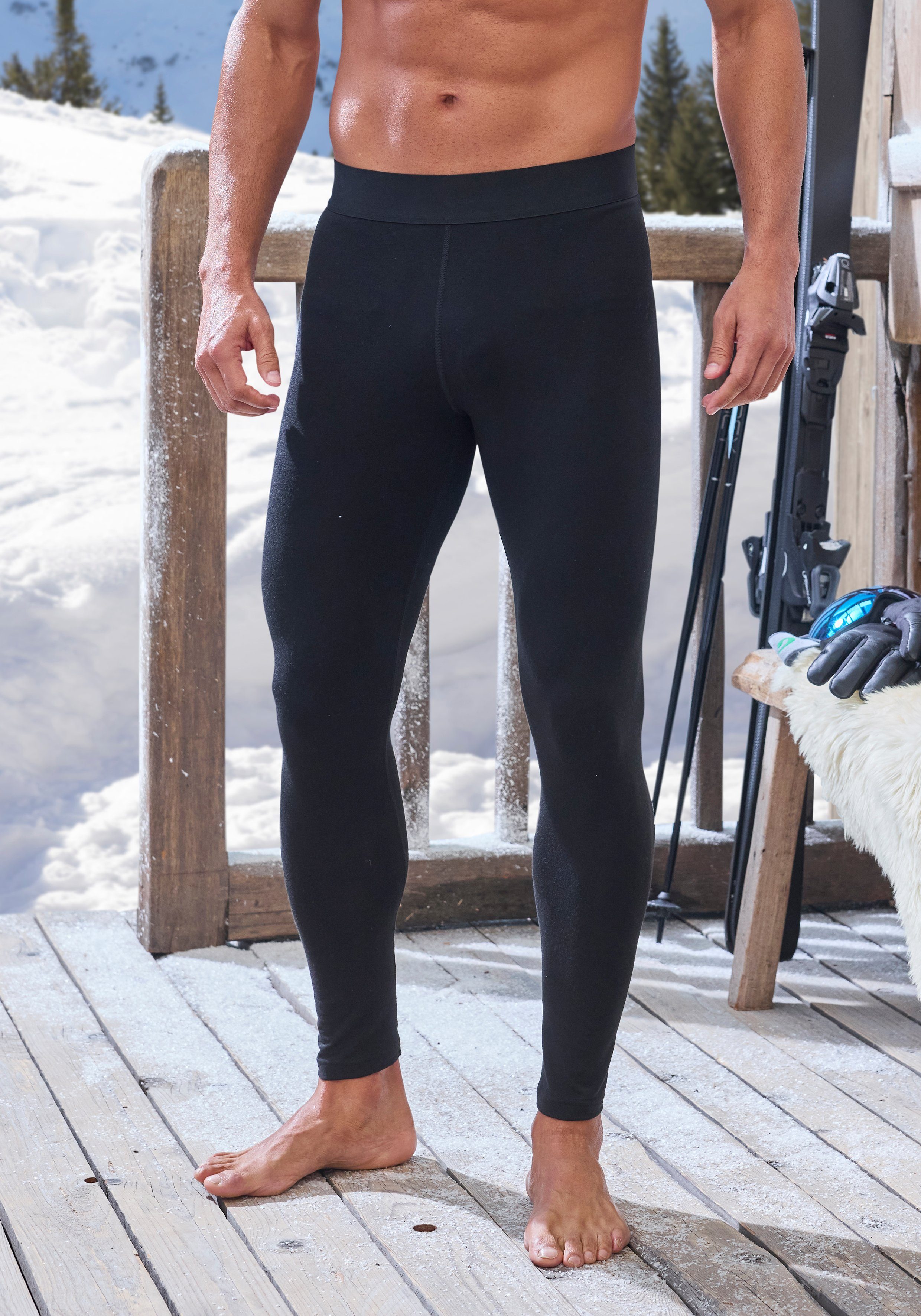 AUTHENTIC LE JOGGER Legging met verwarmende wolpercentage