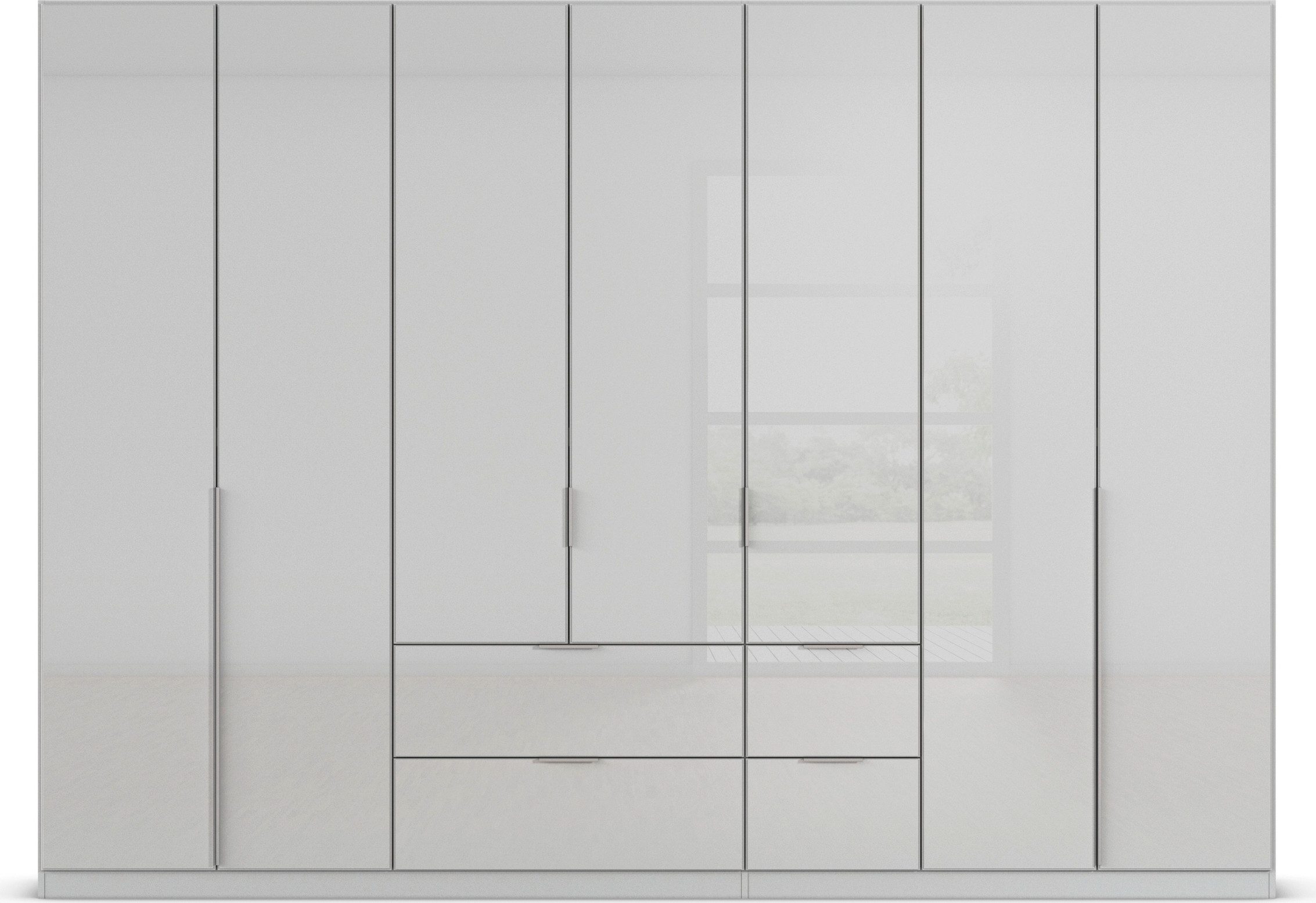 rauch Draaideurkast Kledingkasten kast garderobe AGORDO met glazen front