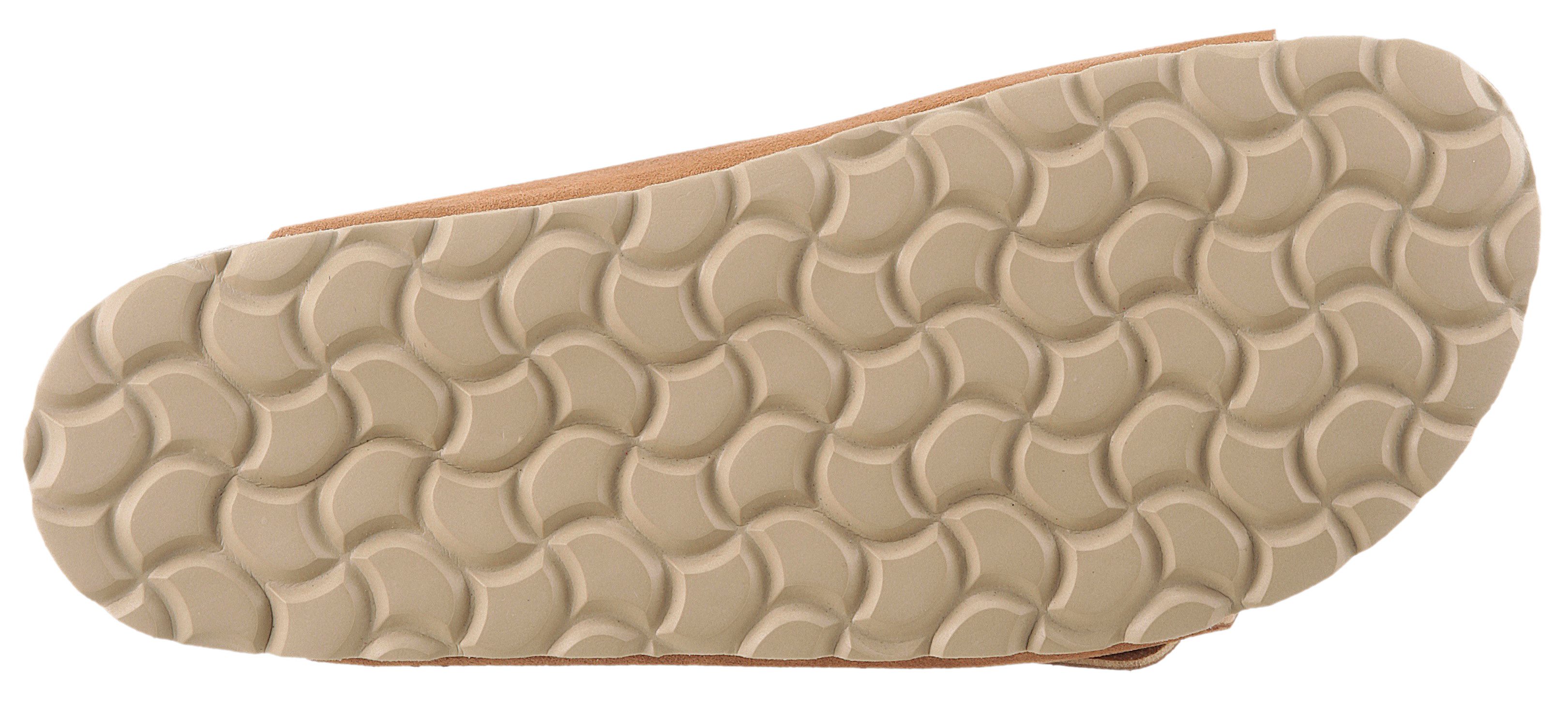 VERBENAS Slippers Randell Velour , zomerschoen, slippers, huisschoen, vakantieschoen met zacht voetbed