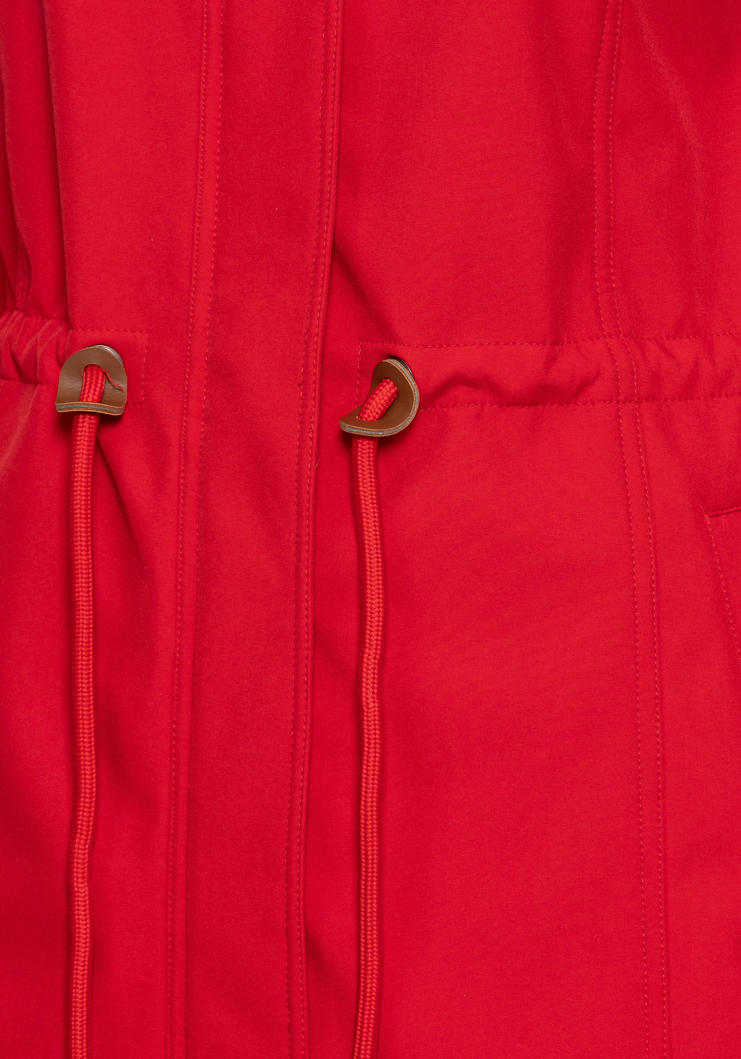vivance active Softshell-jack met koord aan de taille