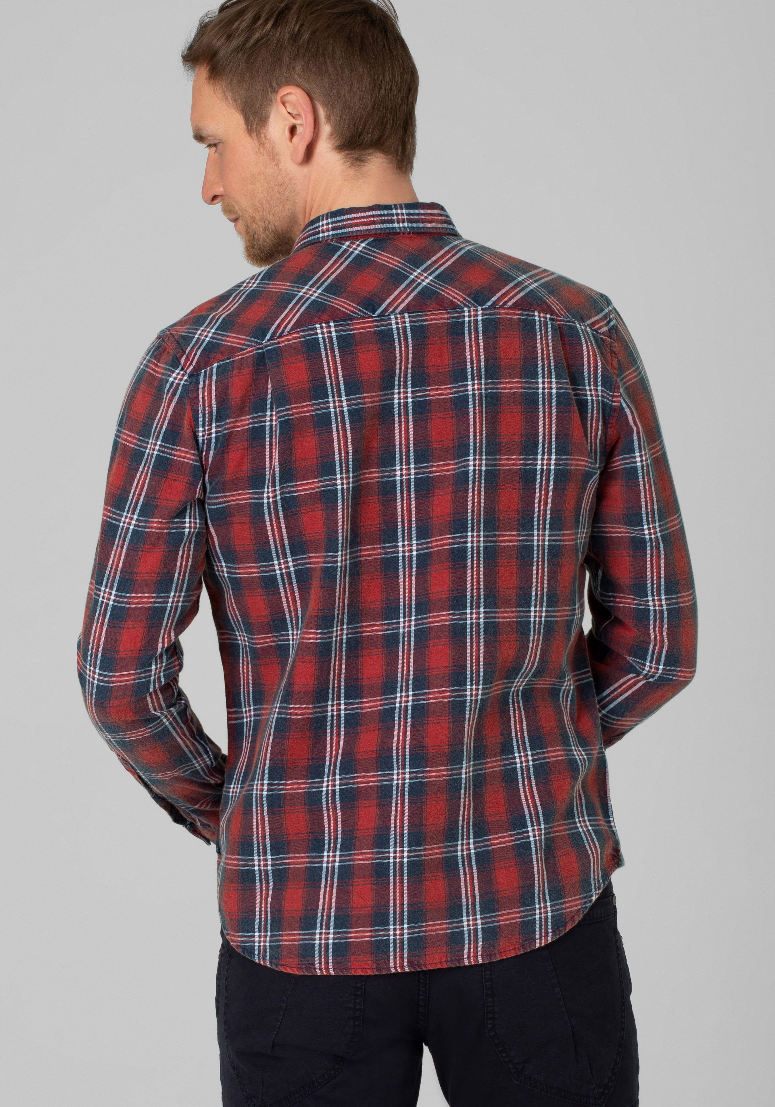 TIMEZONE Overhemd met lange mouwen Effect Weave Shirt