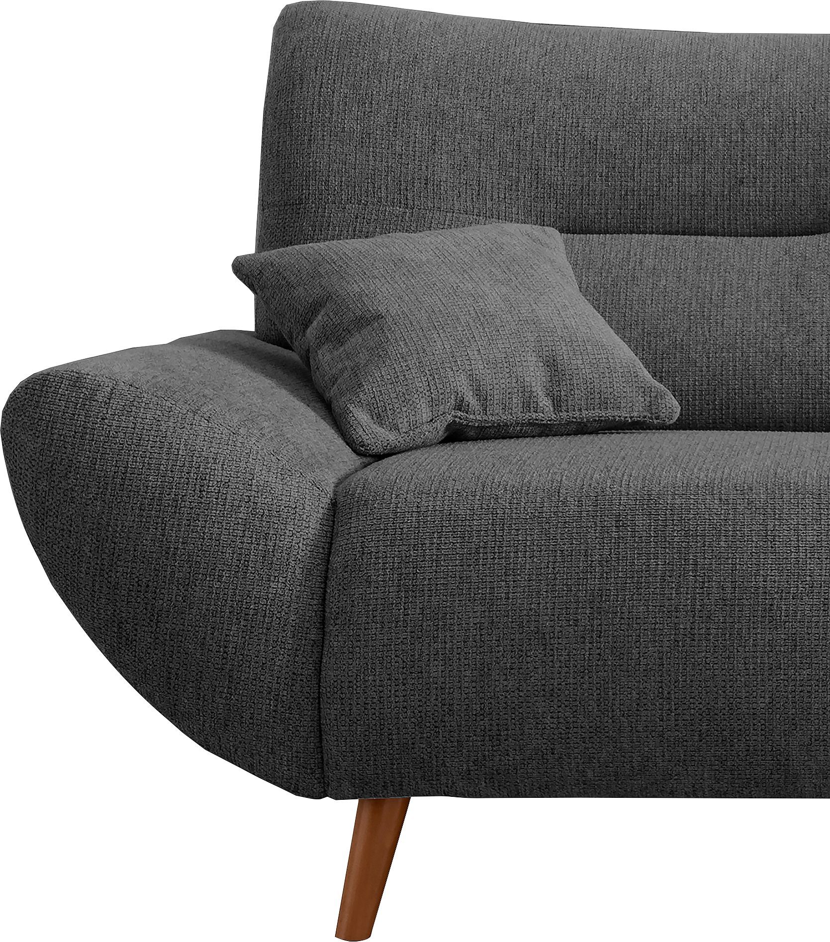 INOSIGN 2-zitsbank Drago elegant en tijdloos, comfortabel, houten voet