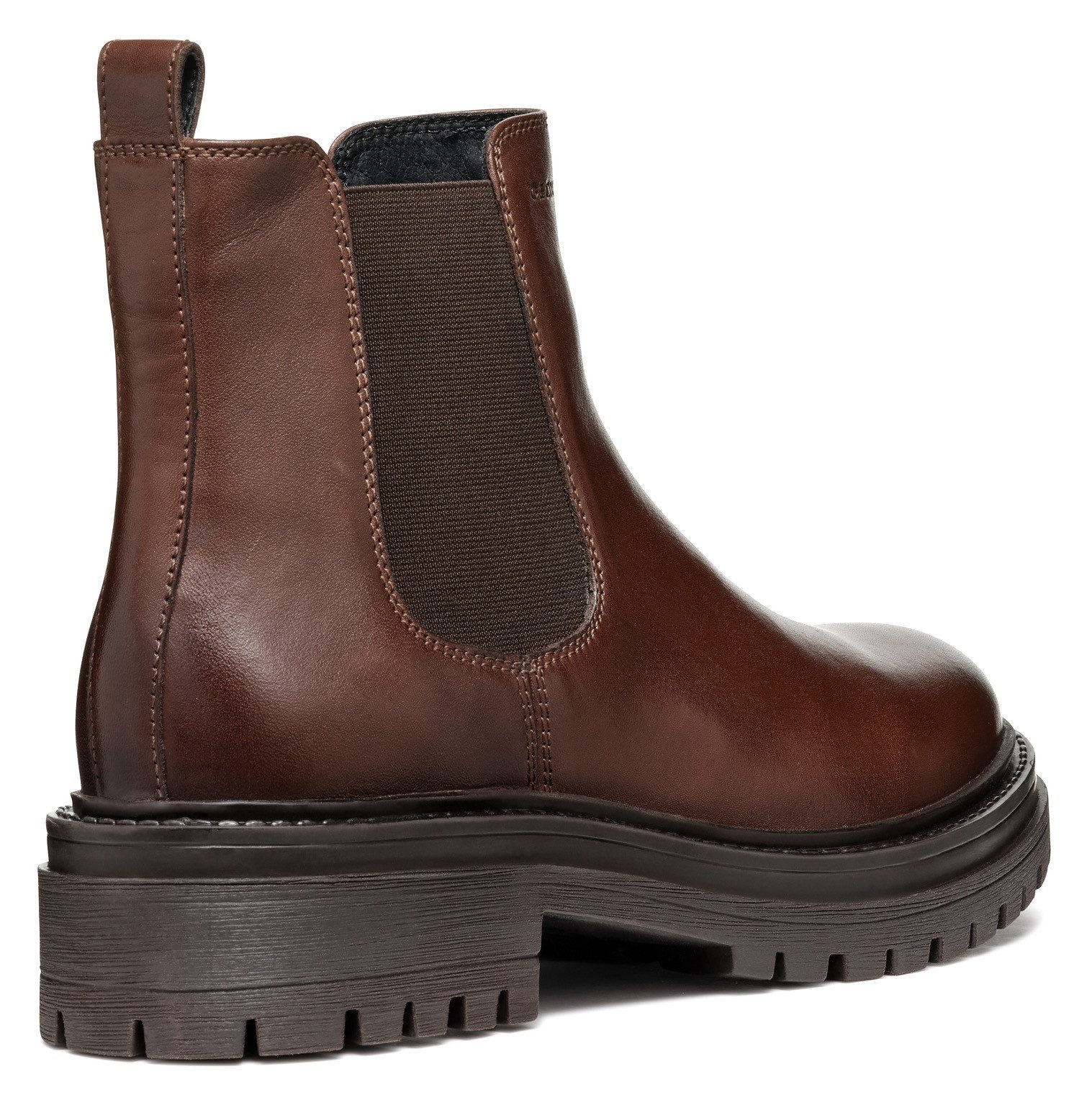 Geox Chelsea-boots D IRIDEA B Chunky laarzen, plateau enkellaars met modieuze blokhak