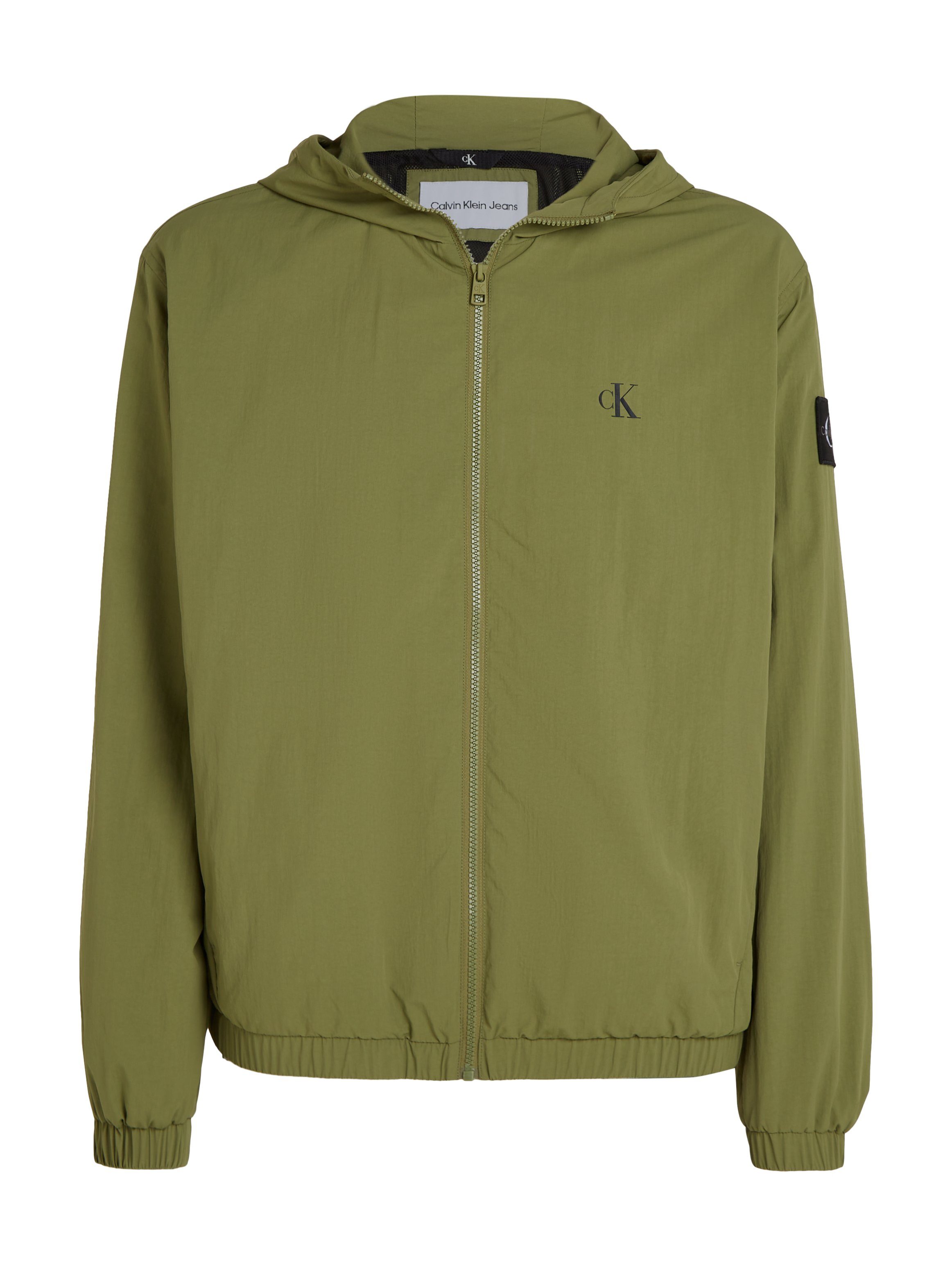 Calvin Klein Windbreaker met calvin klein-logobadge