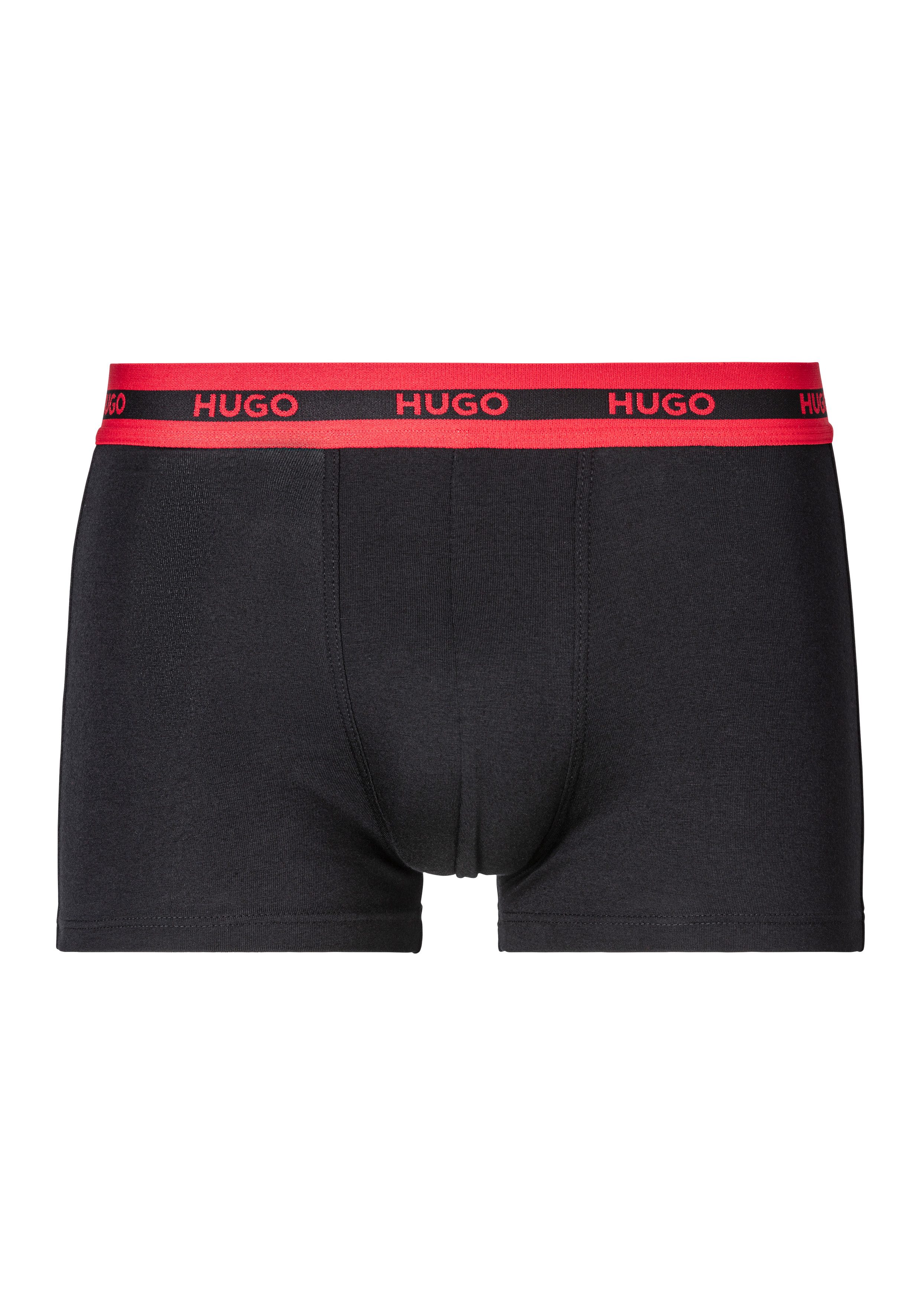 HUGO underwear Trunk TRIPLET met elastische band (set 3 stuks)