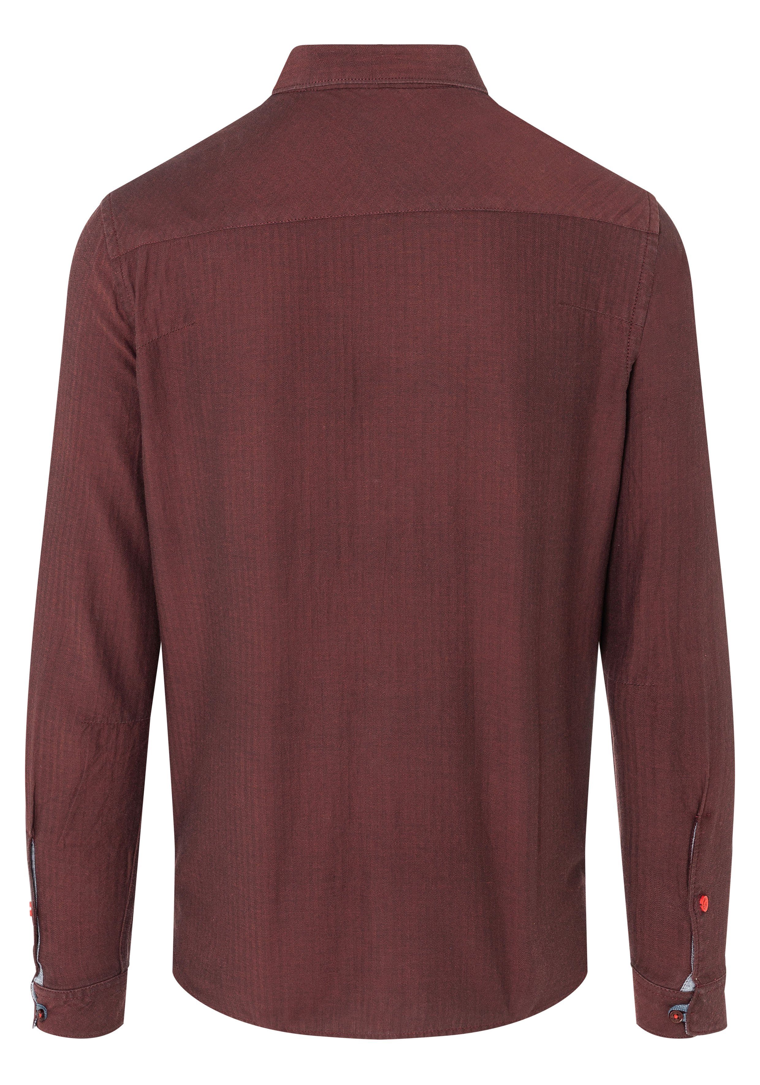 TIMEZONE Overhemd met lange mouwen Micro Pattern Shirt