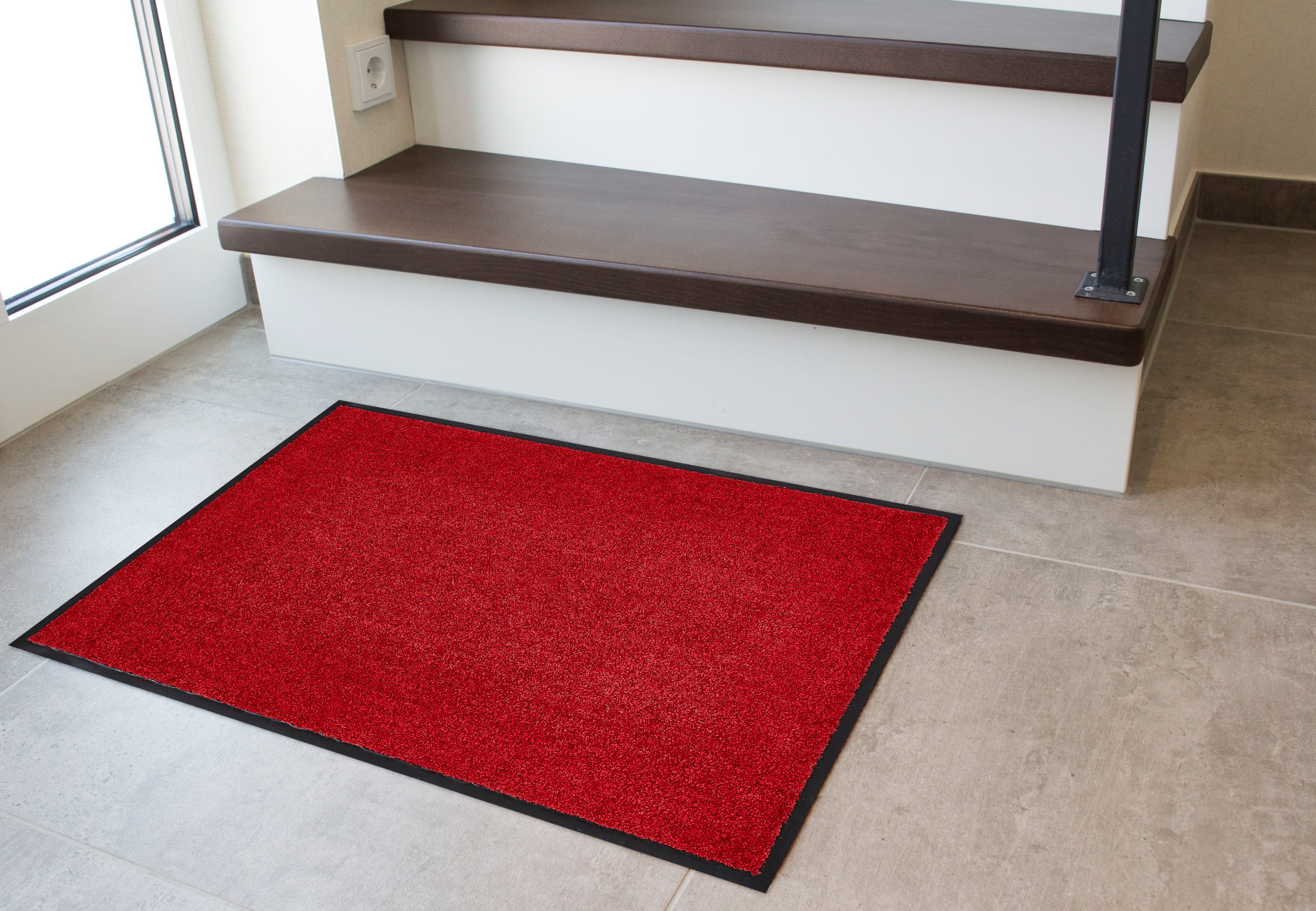 Andiamo Mat Super Wash & Clean, Made in Belgium Vuilopvangmat, uni kleuren, antislip, wasbaar