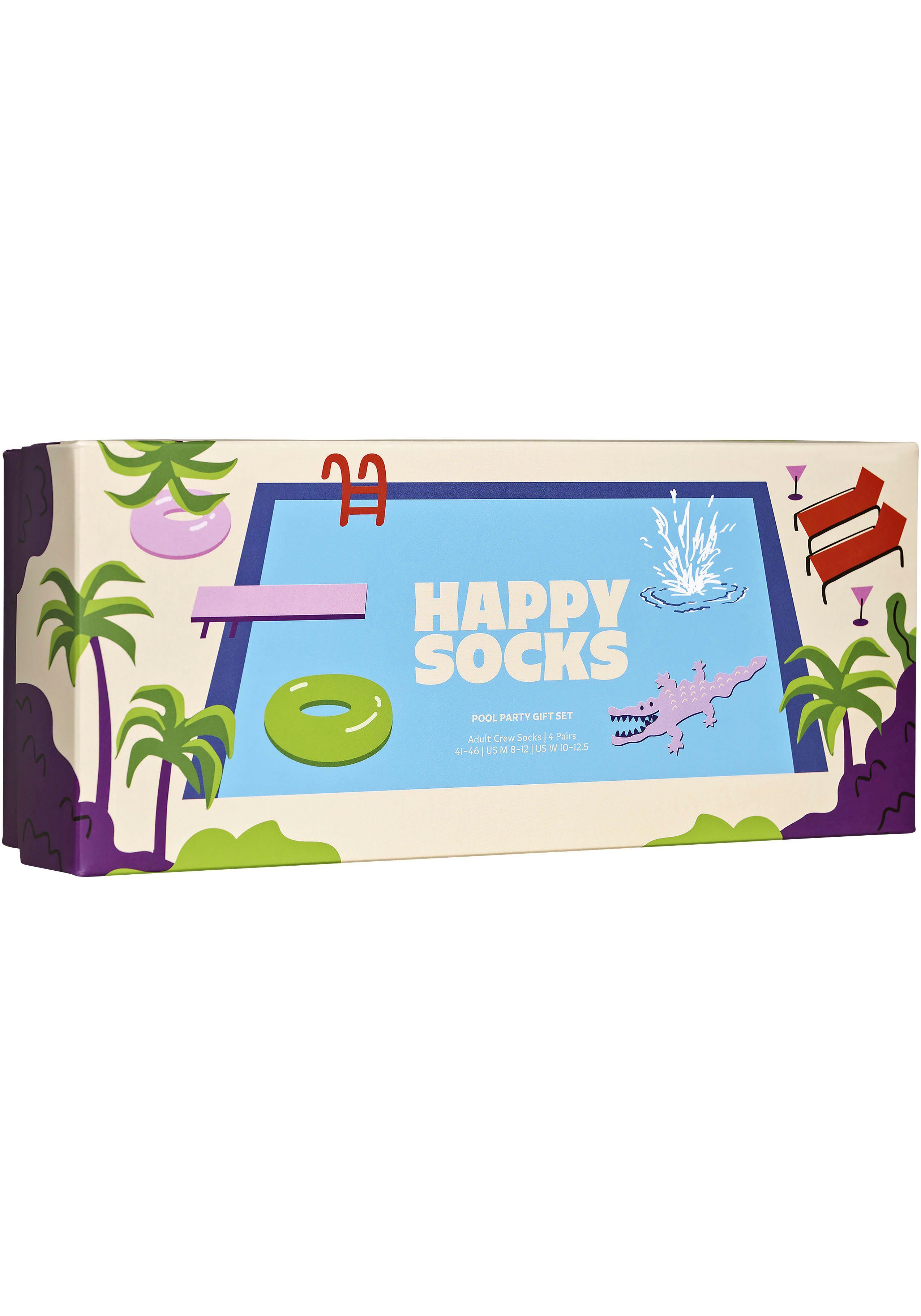 Happy Socks Sokken (box 4 paar)