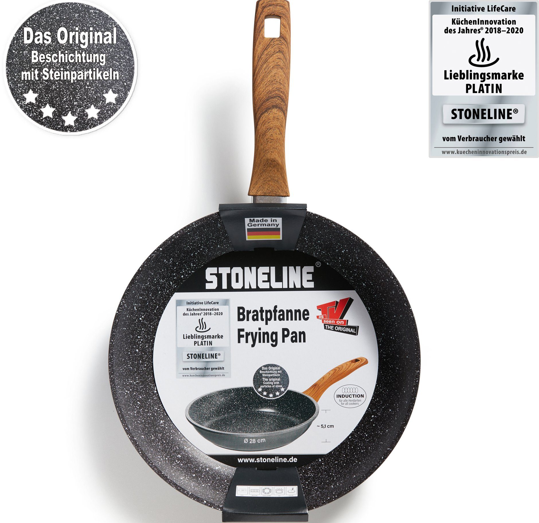 STONELINE Koekenpan Back to Nature (1-delig)