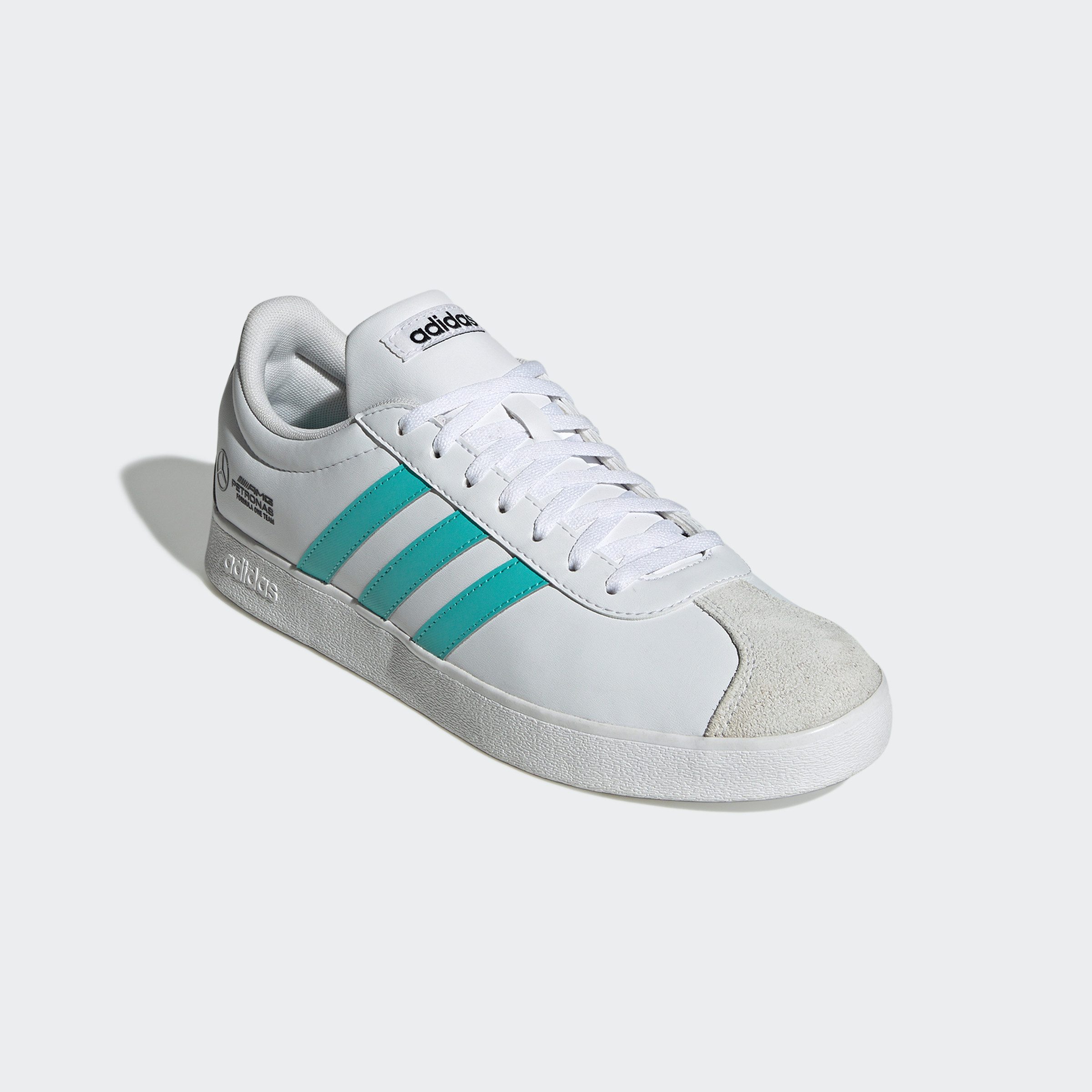 adidas Performance Sneakers MERCEDES - AMG PETRONAS FORMULA ONE TEAM VL court schoen jongens lage sneakers maat 37 wit