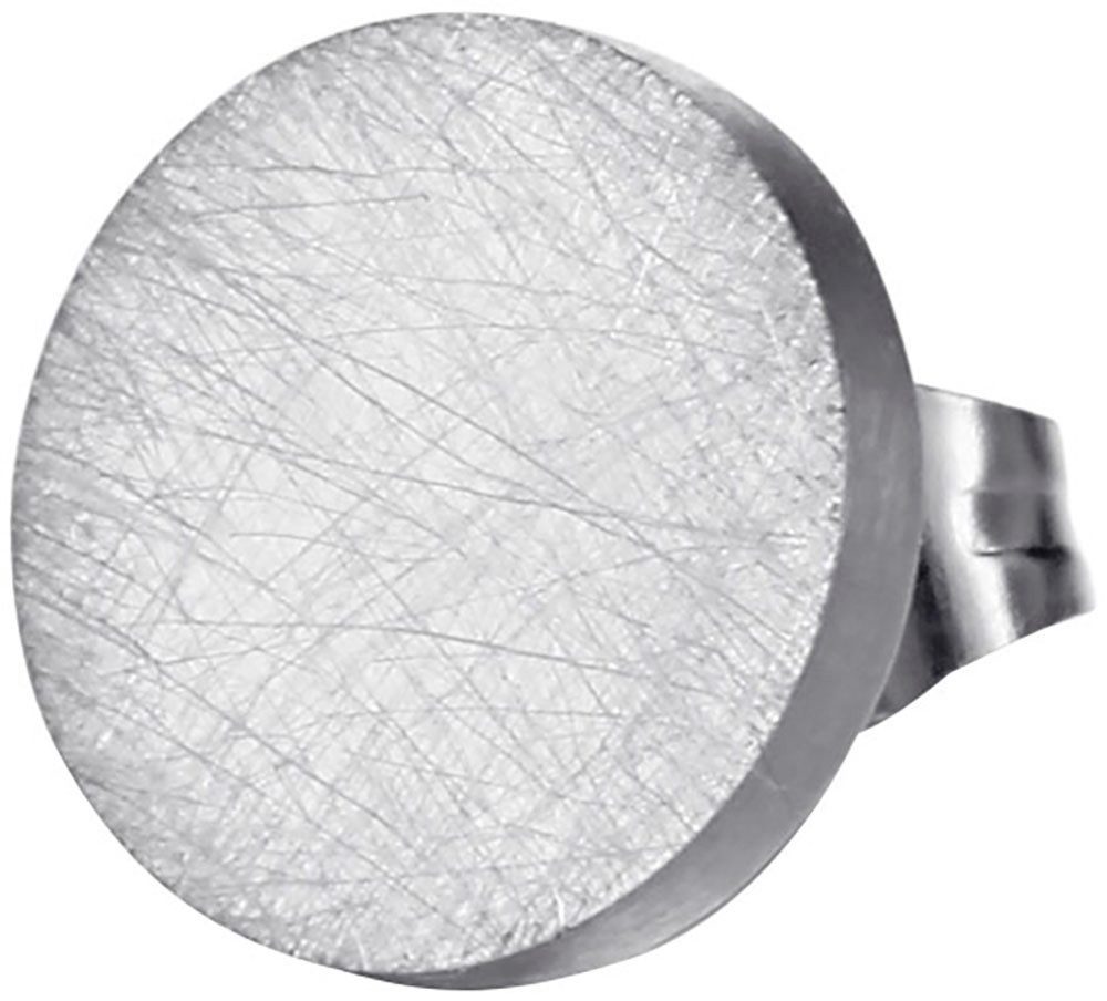 Firetti Single-oorstekers Sieraad cadeau roestvrij staal oorbellen oorbel ijs kras dames oorbellen zilver(kleur)