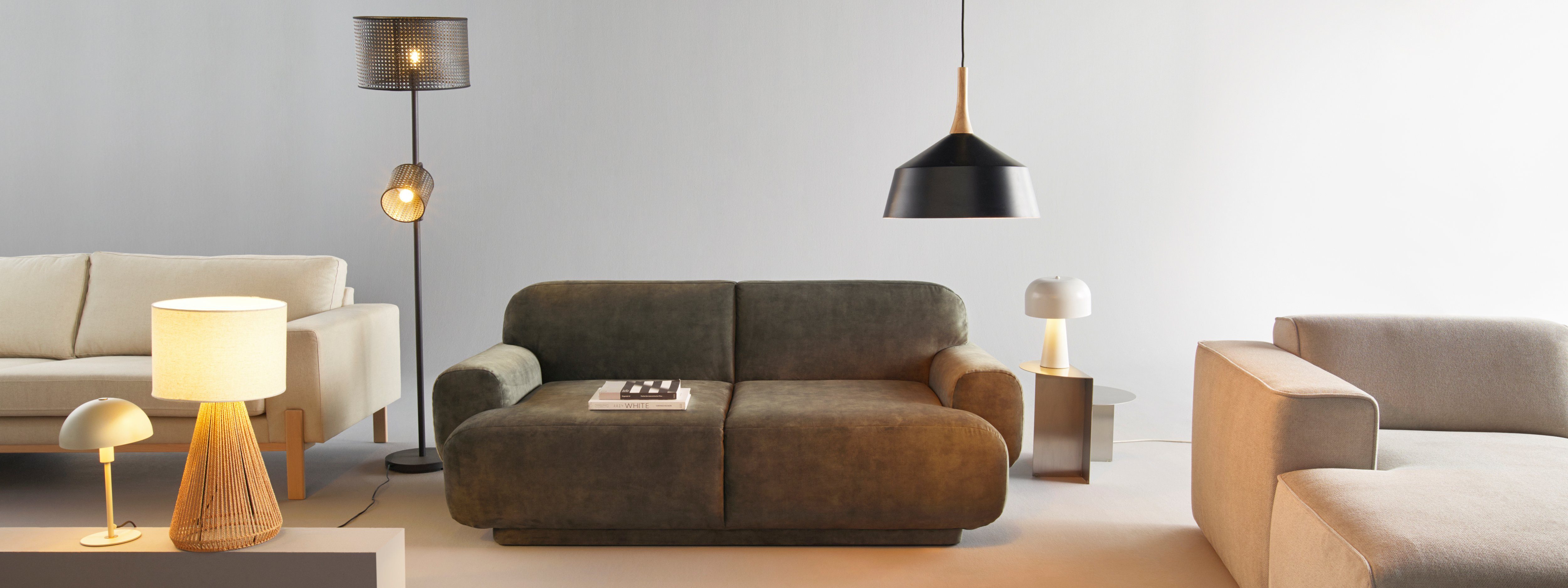 LeGer Home by Lena Gercke Tafellamp Linnea paddestoel lamp Paddenstoel lamp, tafellamp, metalen voet, hoogte 35,5 cm (1 stuk)