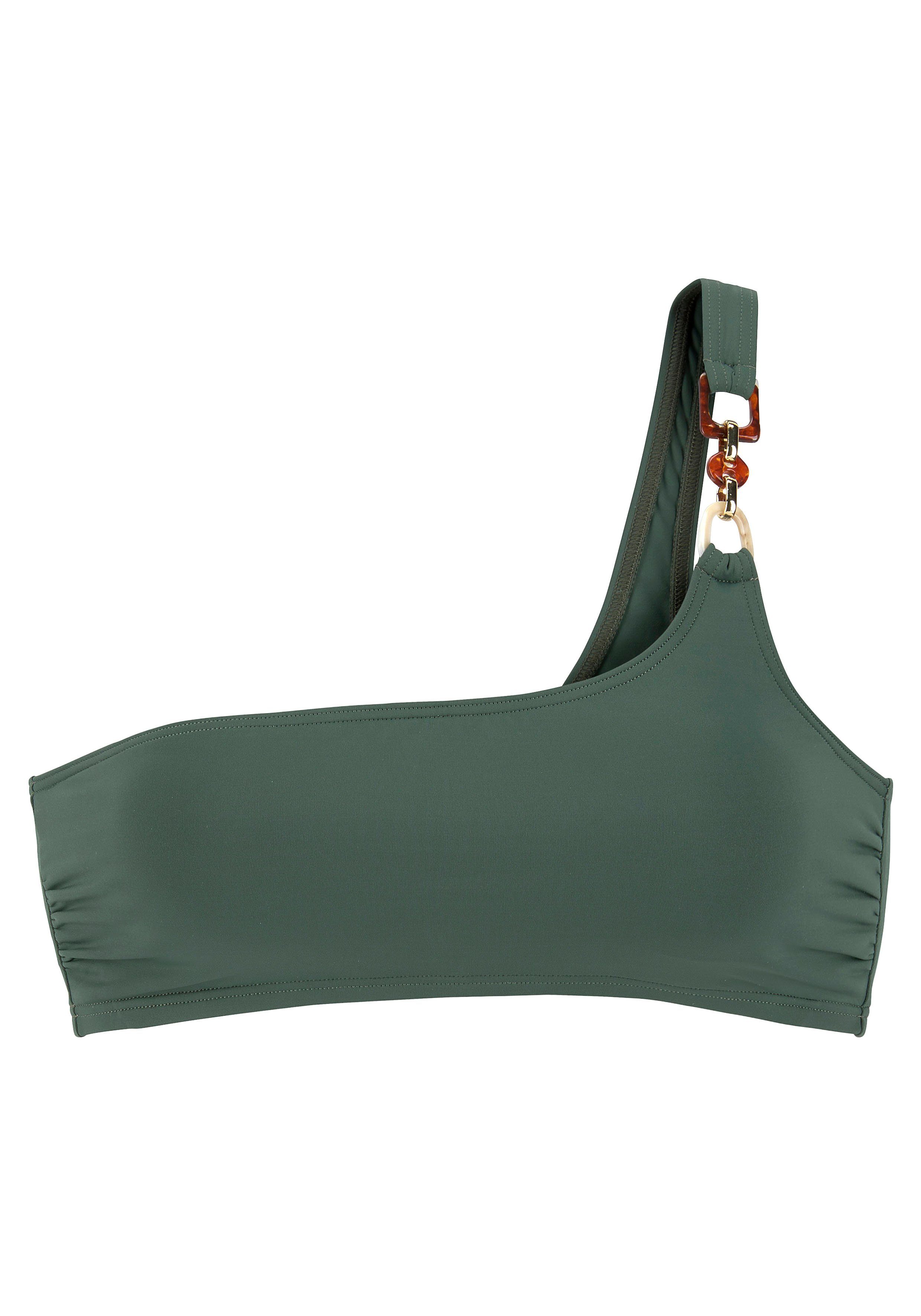 Lascana Bustierbikinitop Yves met elegante sierdecoratie
