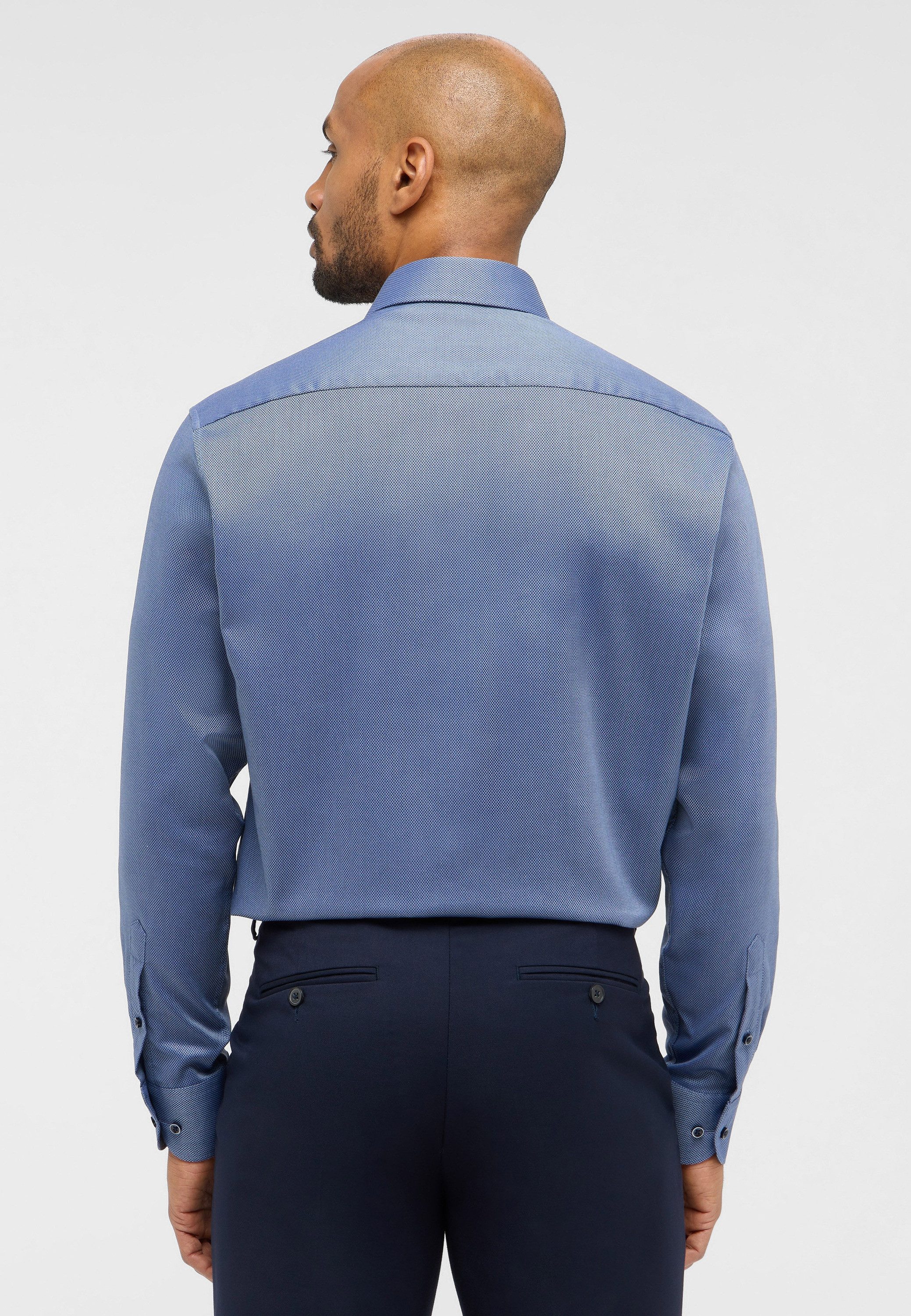 Eterna Overhemd met lange mouwen MODERN FIT NON IRON (strijkvrij)