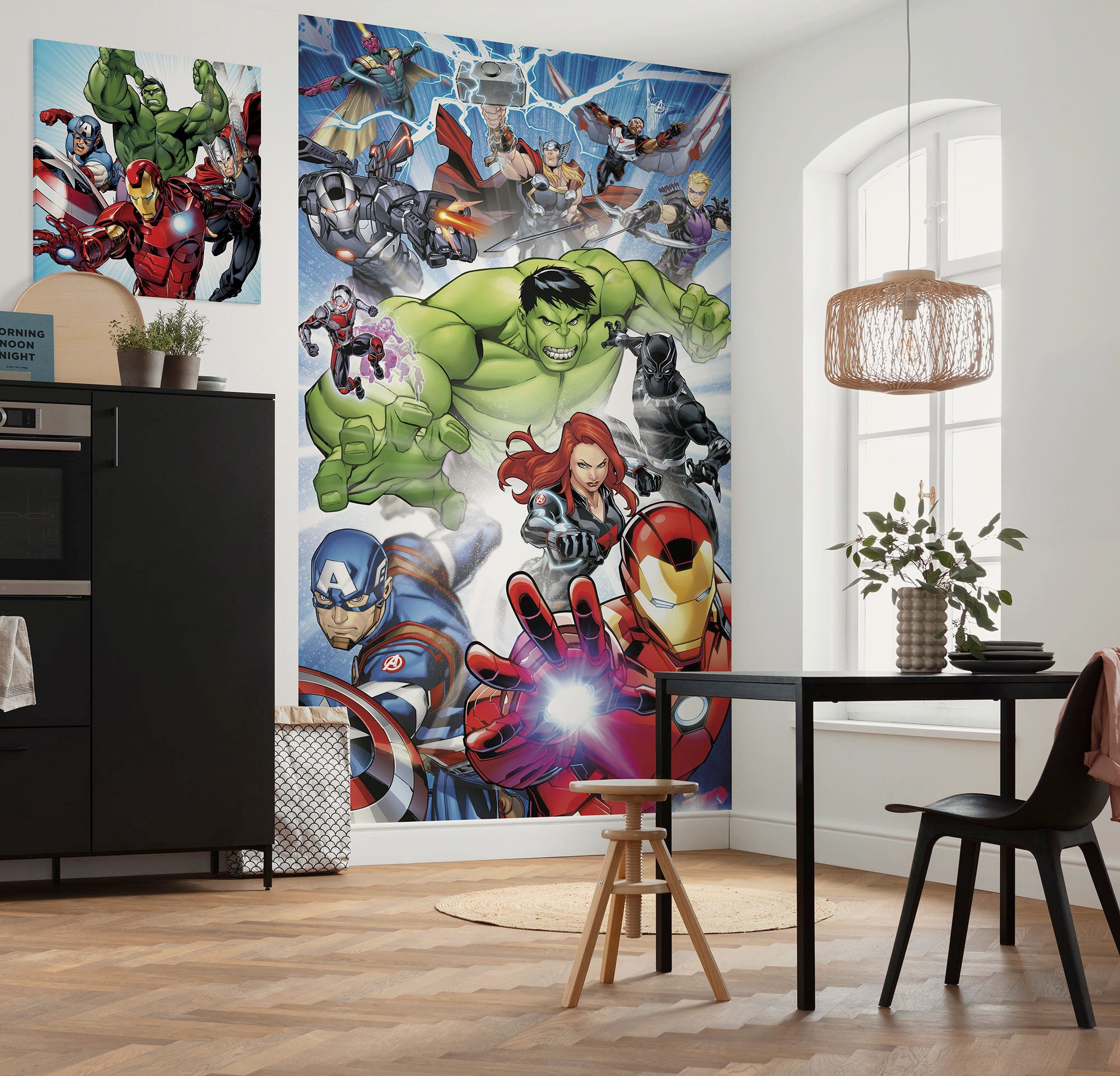 Komar Kinderbehang Marvel Avengers Protect (1 stuk)
