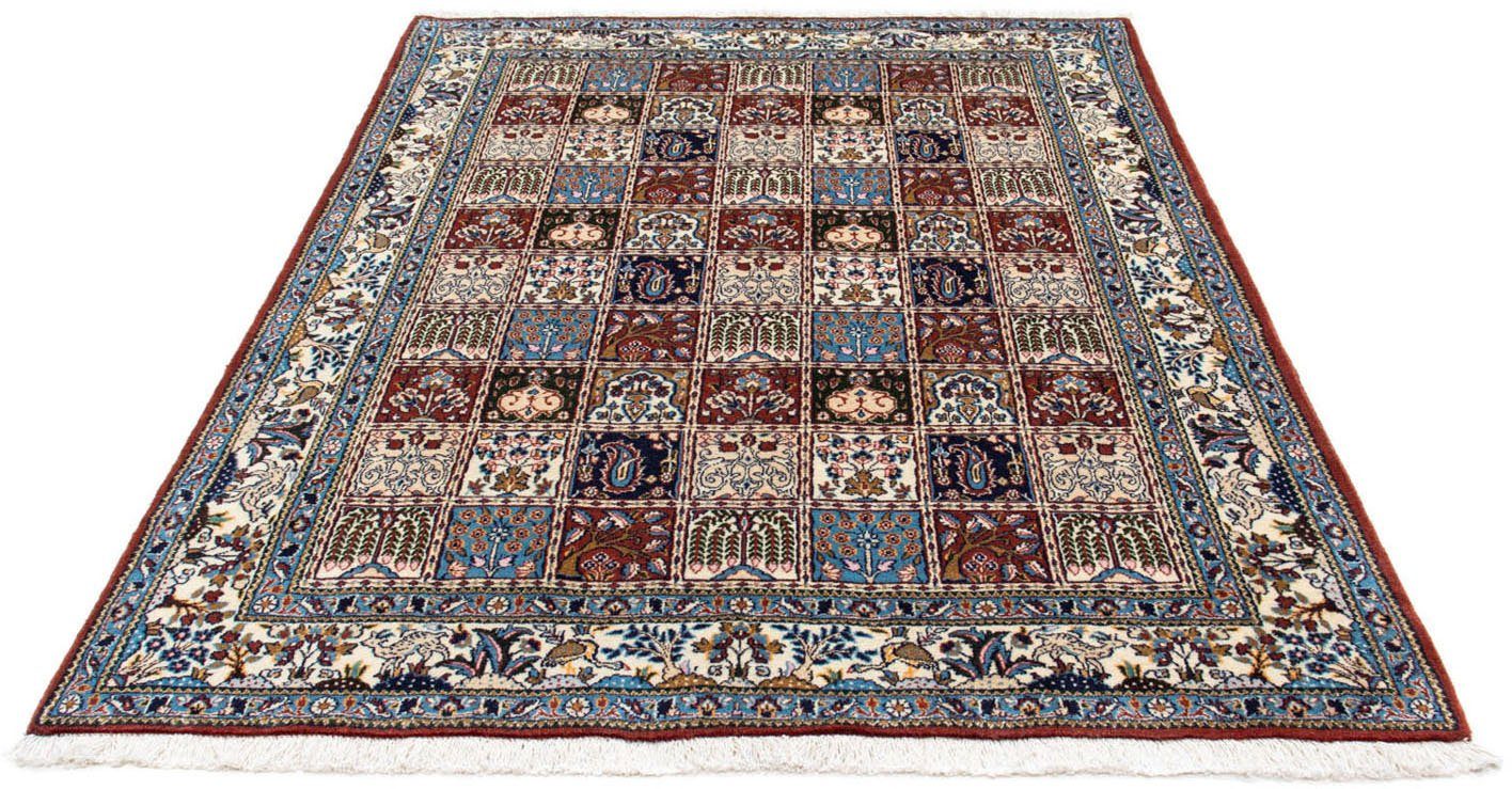morgenland Wollen kleed Moud medaillon beige 195 x 144 cm Uniek exemplaar met certificaat