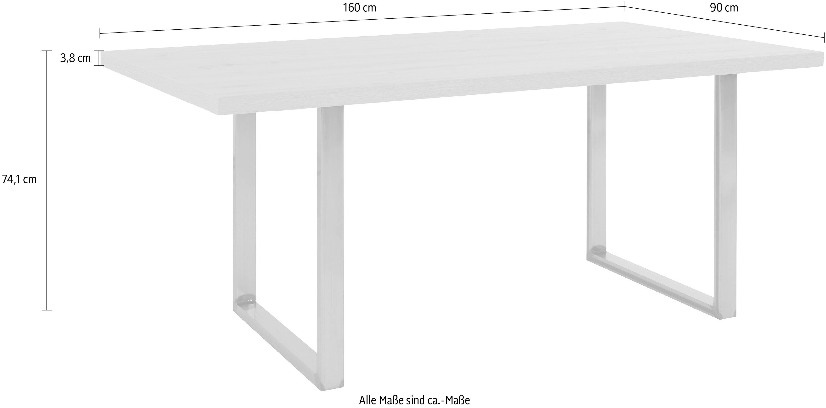 FORTE Eettafel Breedte 160 cm