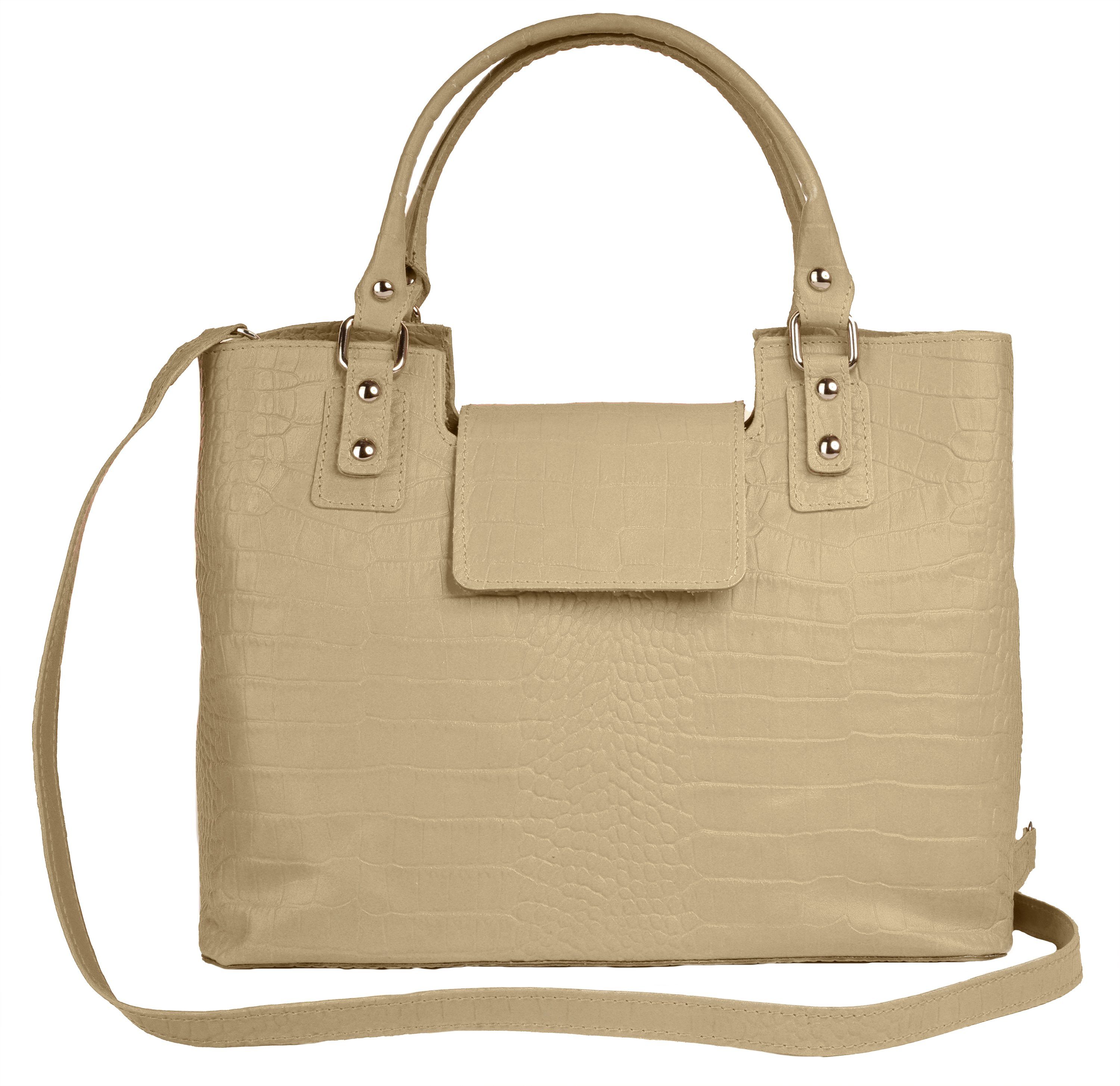 Cluty Tas echt leer, made in italy
