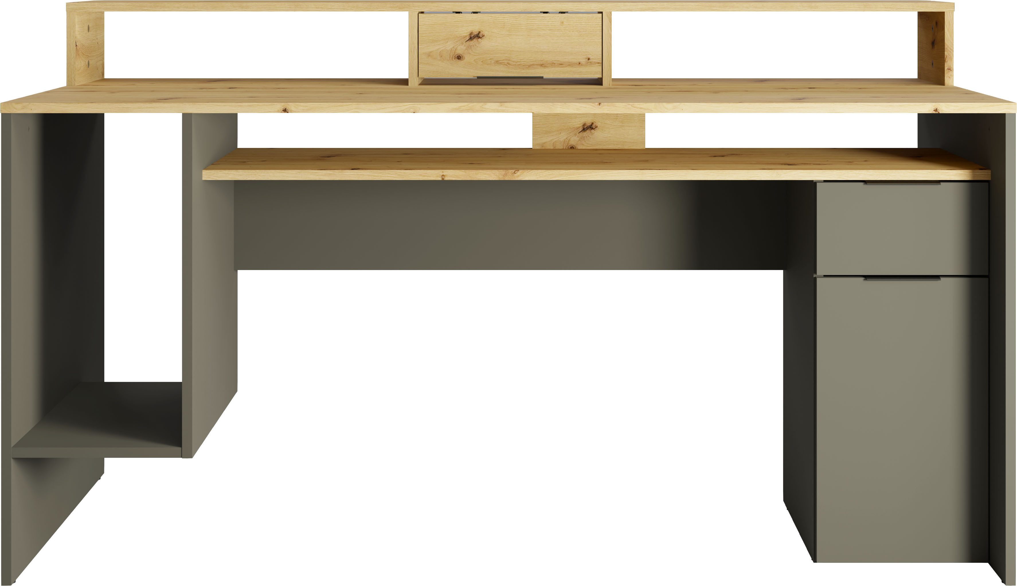 INOSIGN Bureau PEORIA Gamingtafel met lade en monitorsteun, breedte 160 x 70 cm