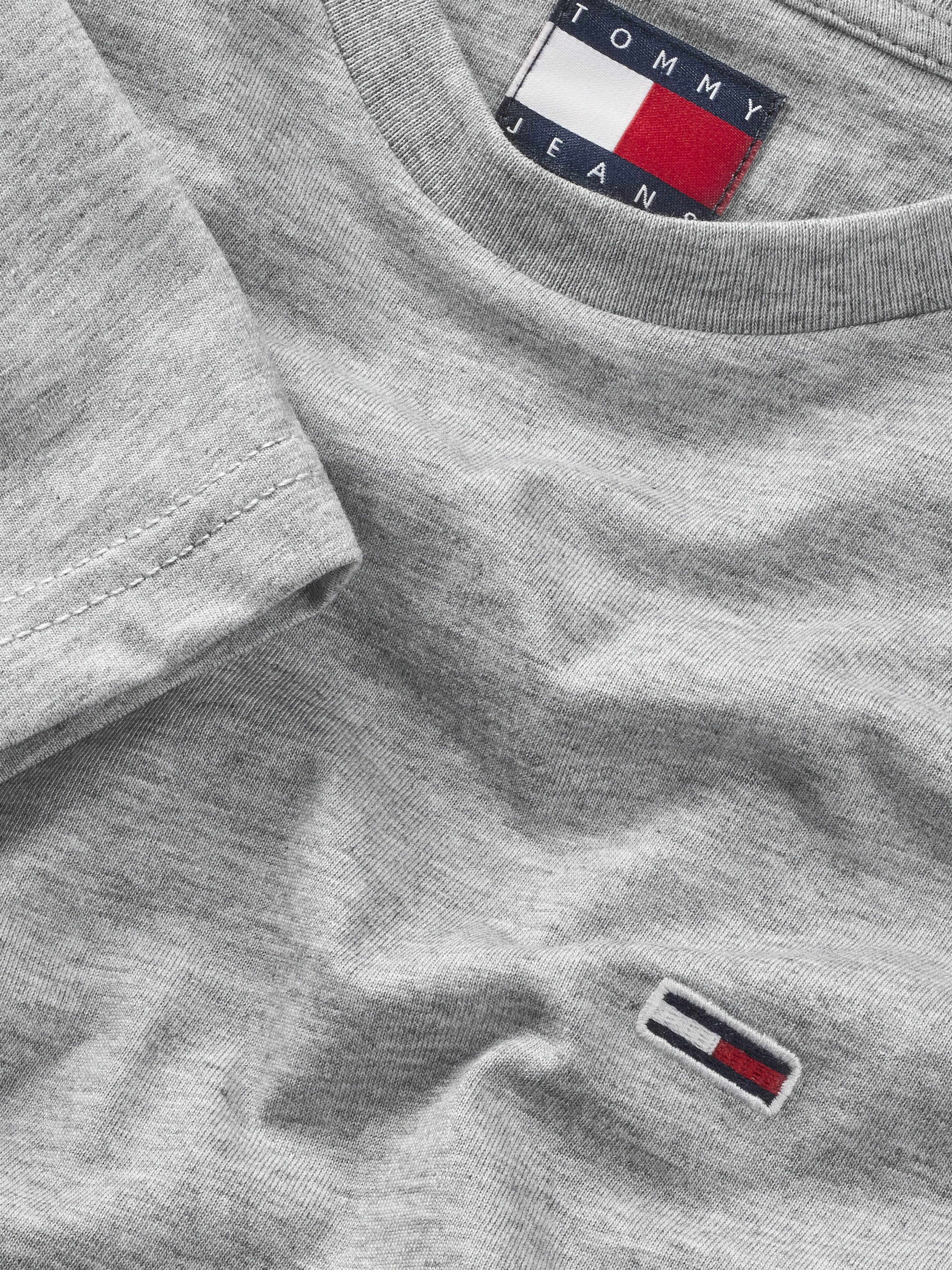 TOMMY JEANS T-shirt TJM XSLIM JASPE HTR TEE EXT