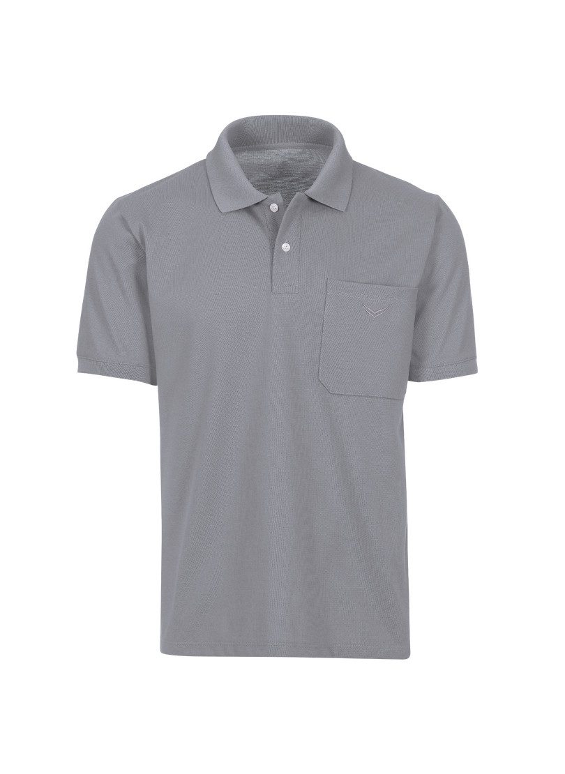 Trigema Poloshirt TRIGEMA poloshirt met borstzak (1-delig)
