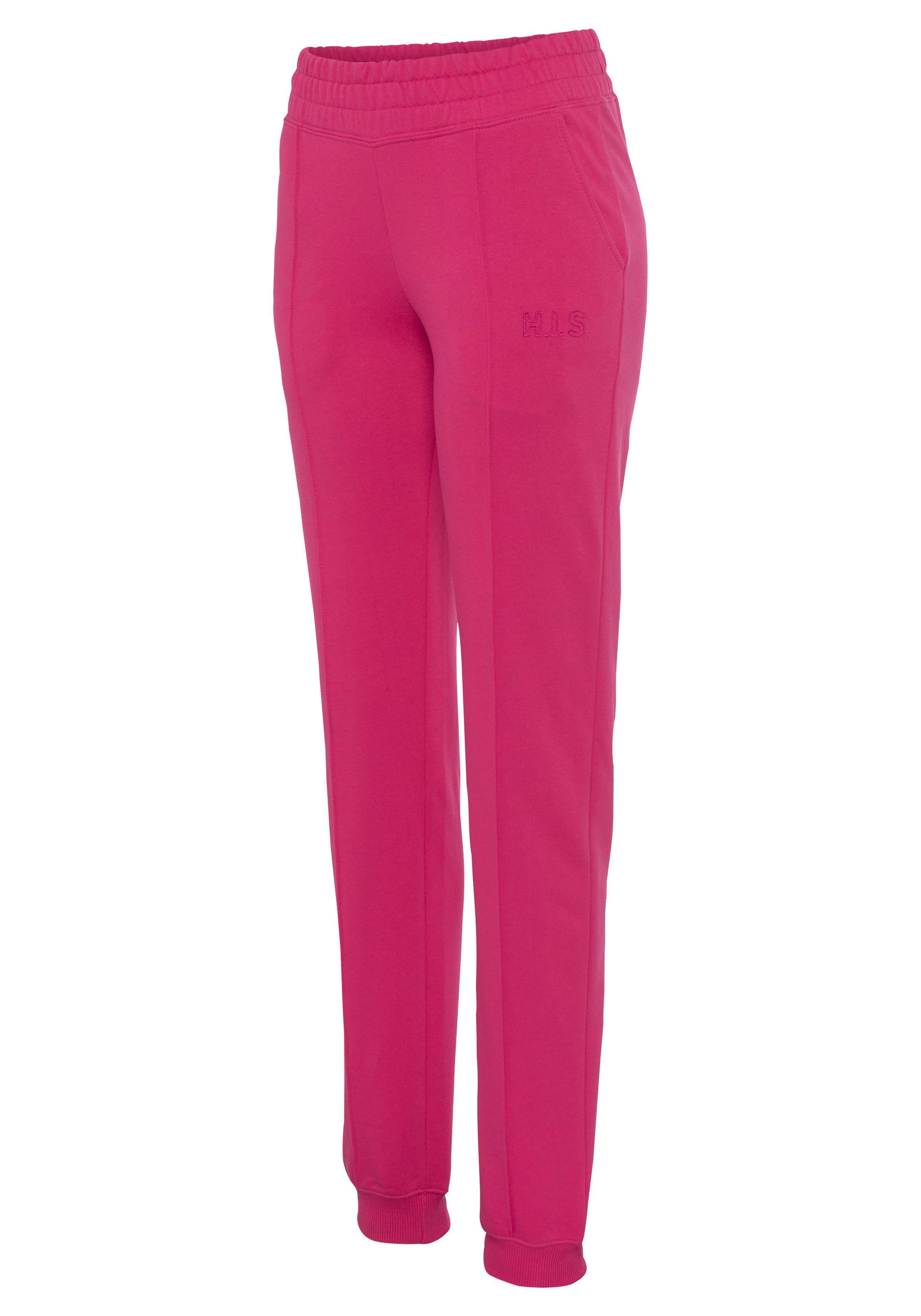 H.I.S Relaxbroek met piping voor, loungepak