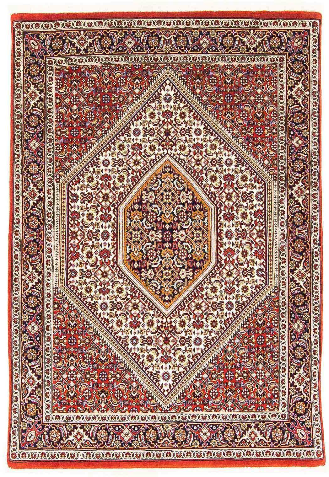 morgenland Wollen kleed Bidjar medaillon 181 x 109 cm Uniek exemplaar met certificaat