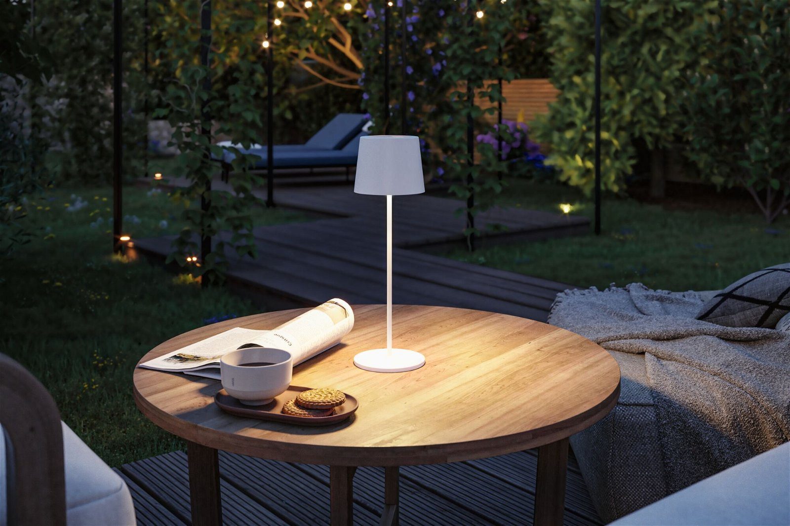 Paulmann Led-tafellamp voor buiten Acculamp Gilo IP44 dimbaar (1 stuk)