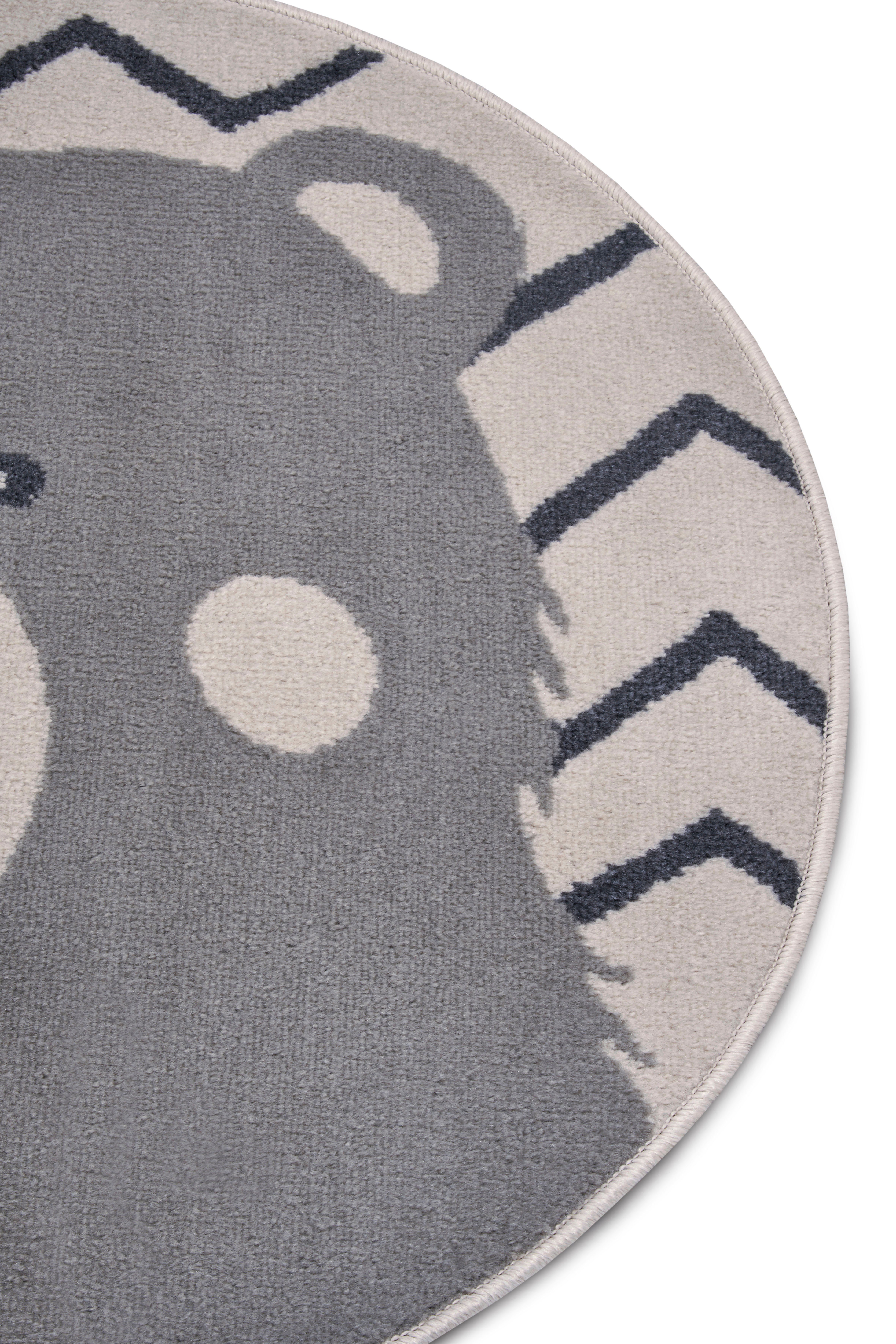 HANSE Home Kindervloerkleed Adventures Bear Speeltapijt, stevig, kinderkamer, kortpolig, speelondergrond