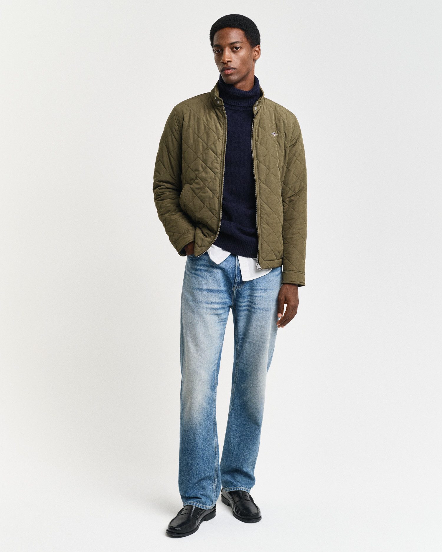 Gant Gewatteerde jas QUILTED WINDCHEATER