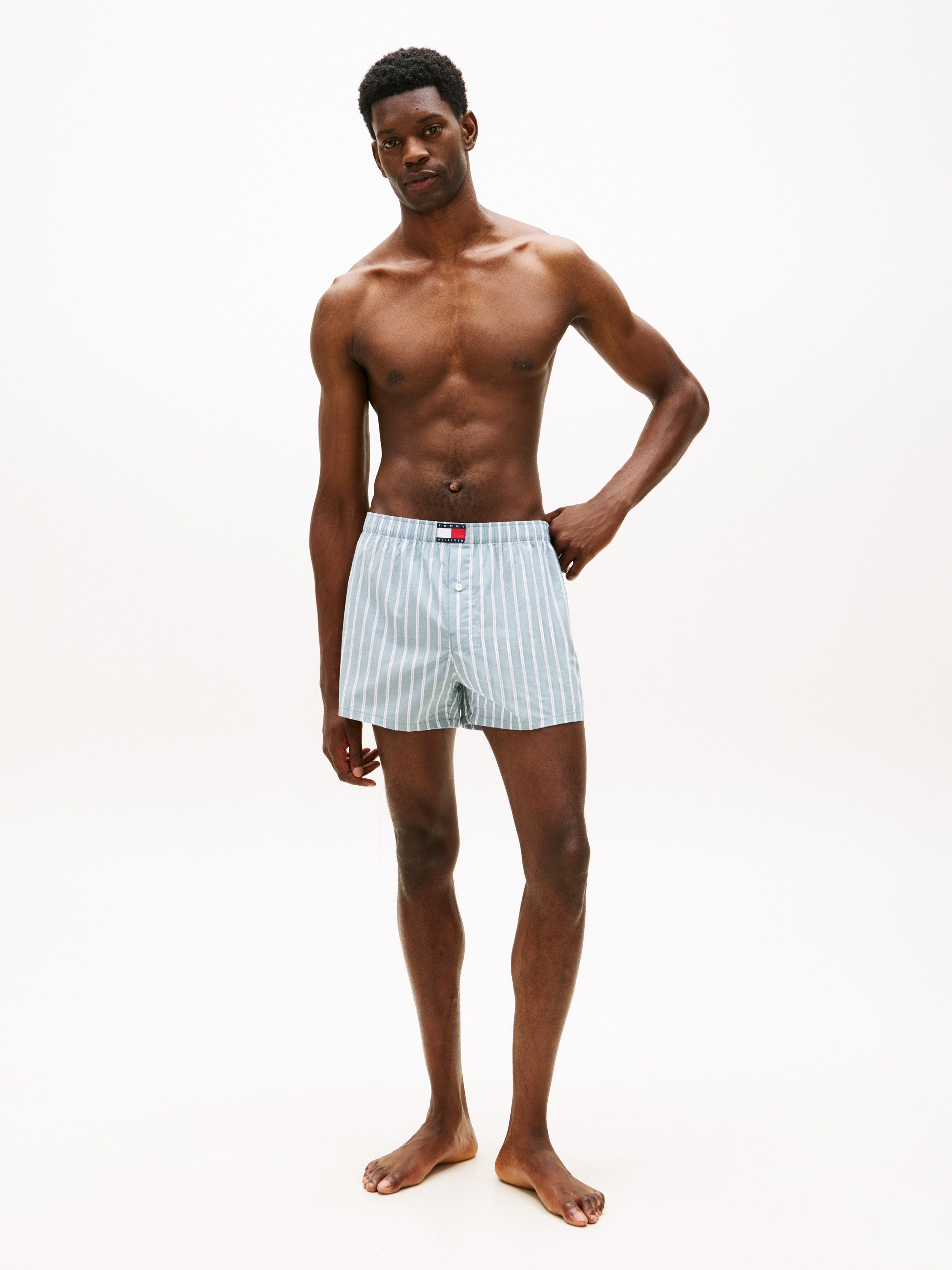 Tommy Hilfiger Underwear Geweven boxershort 3P WOVEN BOXER PRINT (3 stuks)