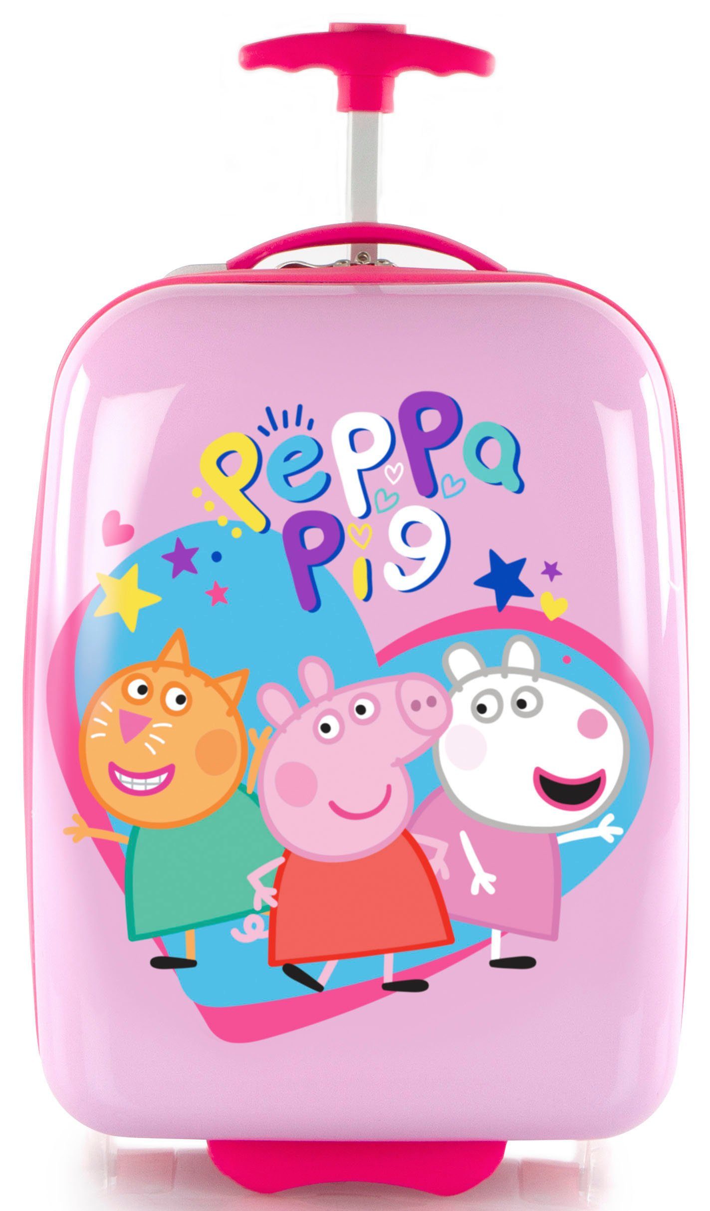 Heys Kinderkoffer Peppa Pig rosa, 46 cm Heys x Joachim Llambi kindertrolley handbagage-koffer