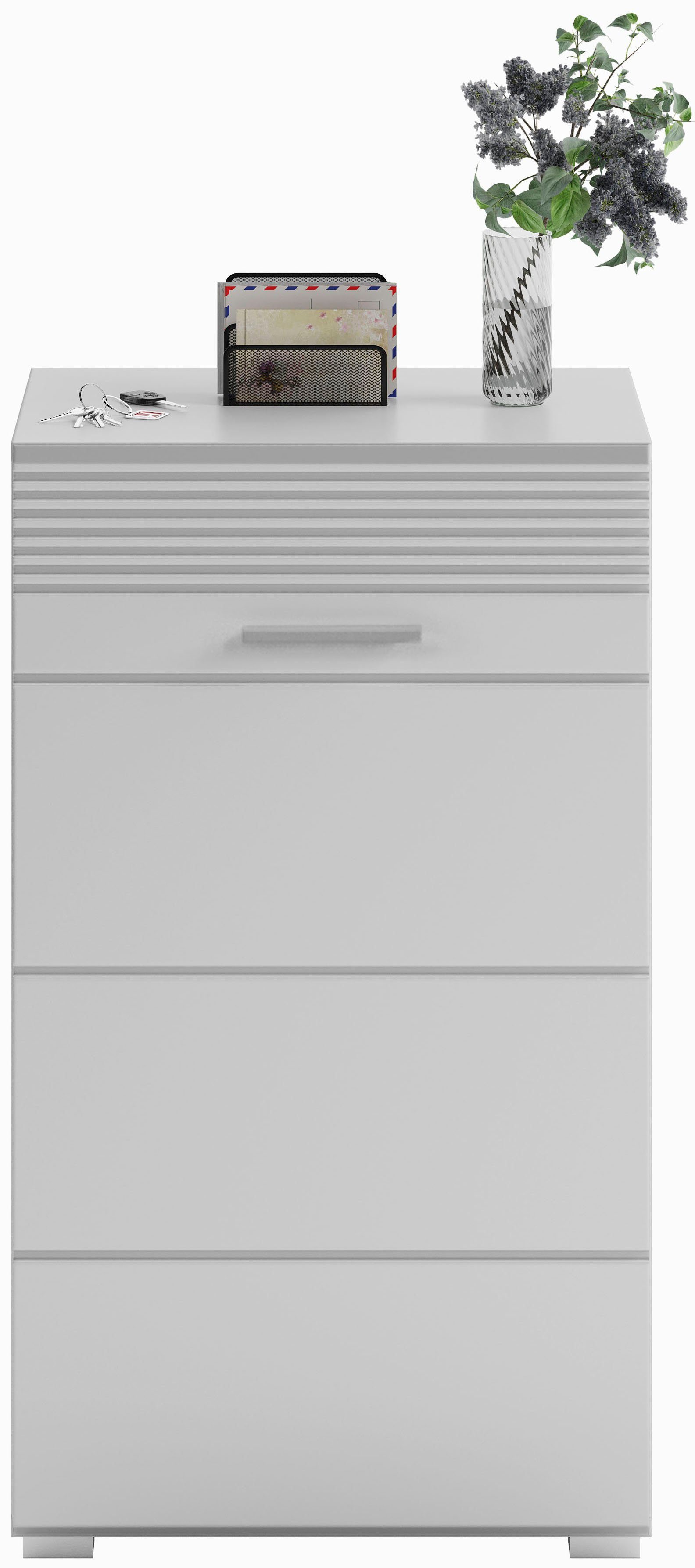 INOSIGN Halmeubelset Malmö, Breedte 115 cm, MDF Front met groeffrezing, 3-delig, bestaande uit: (3-delig)