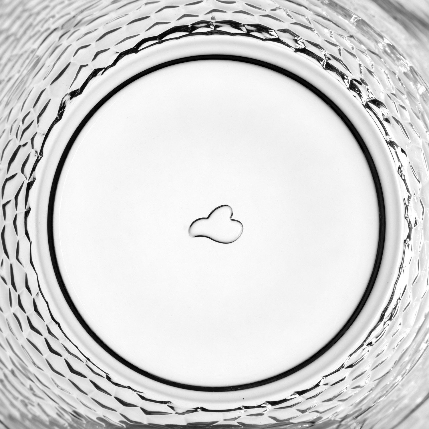 LEONARDO Waterkan Matera van glas, hoogte ca. 18,6 cm, vaatwasmachinebestendig (1-delig)