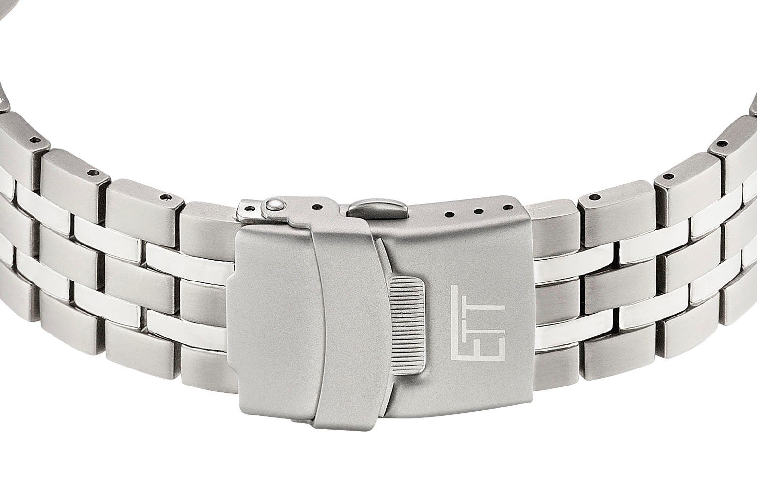 ETT Radiografische chronograaf Professional World Timer Polshorloge, herenhorloge, solar, titanium, datum, stopwatchfunctie