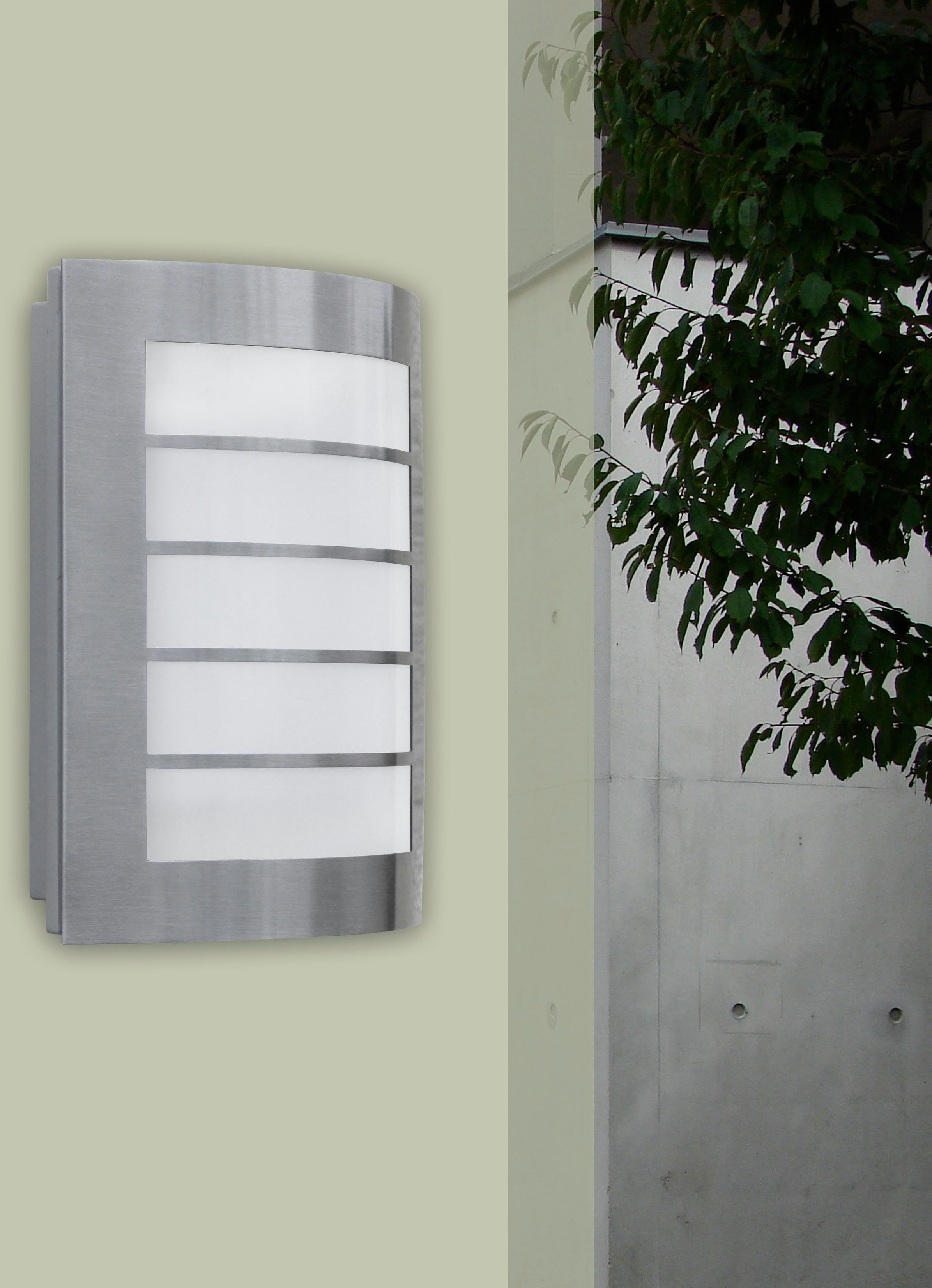 LUTEC Ledwandlamp voor buiten SLIM (1 stuk)