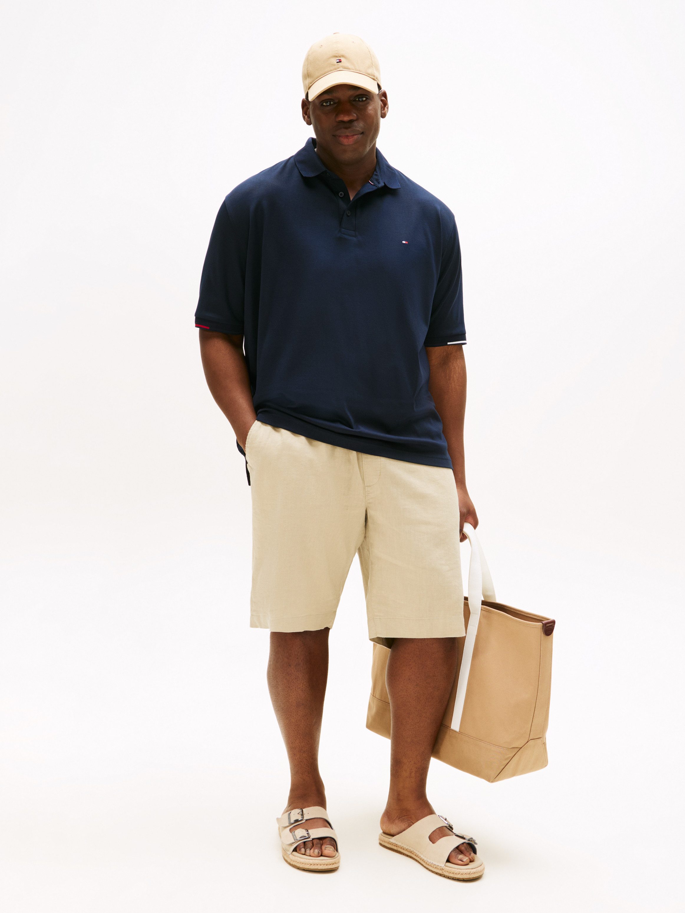 Tommy Hilfiger Poloshirt BT-INTERLOCK FLAGCUFF SLIM FIT-B