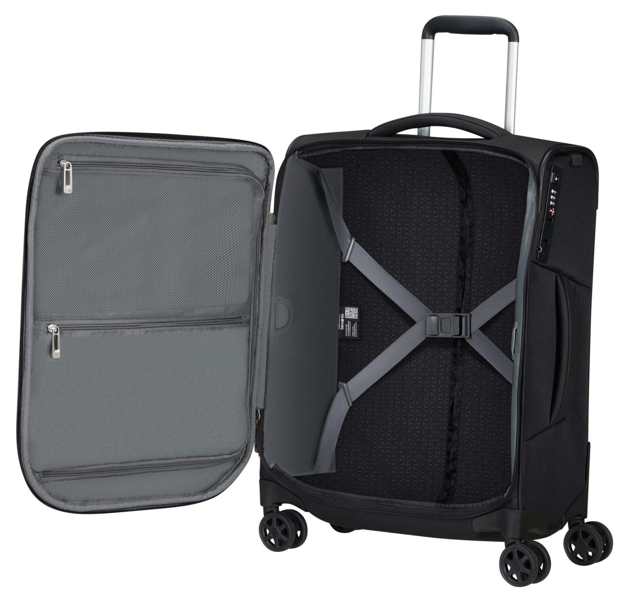 Samsonite Zachte bagage trolley RESPARK, verschillende maten en kleuren