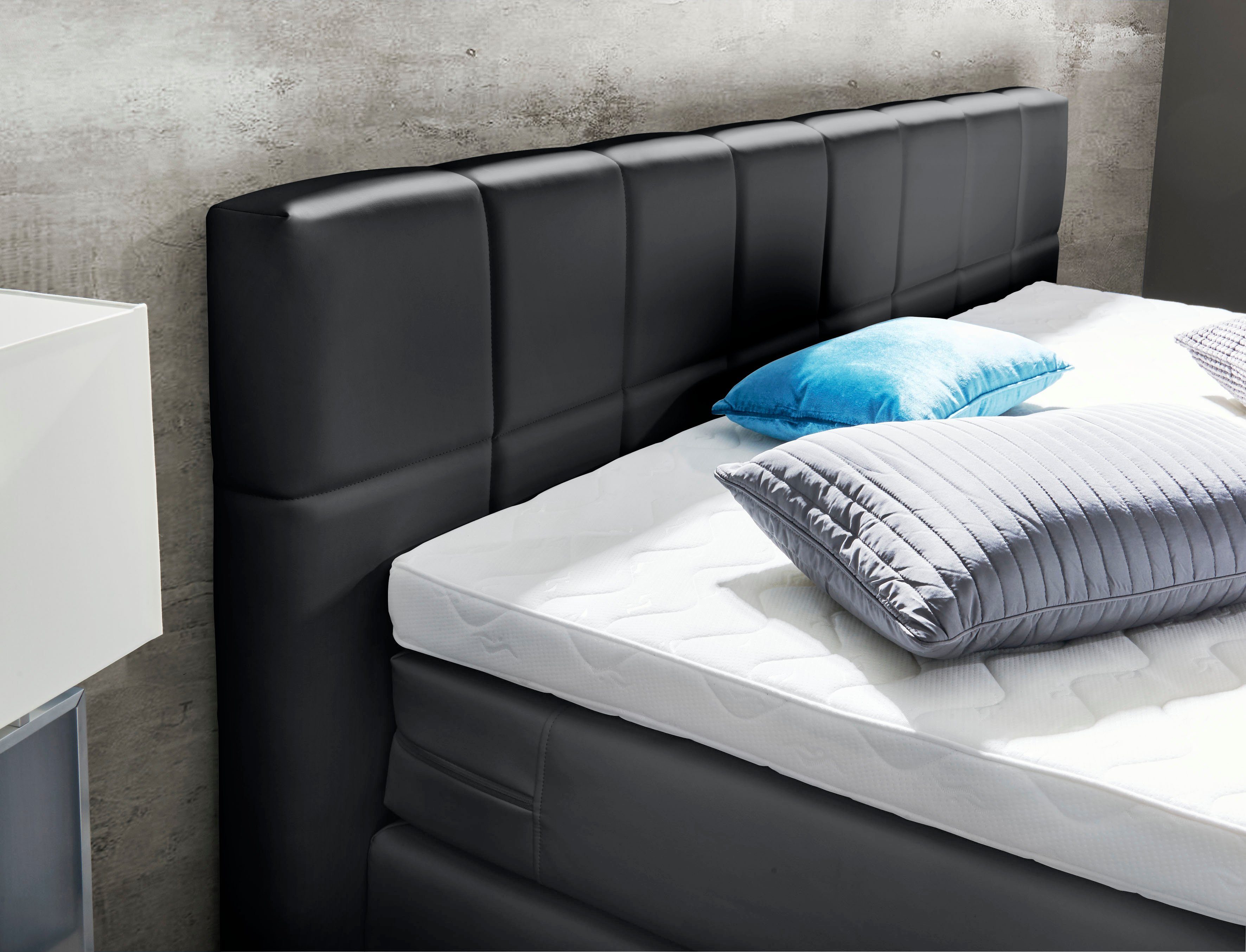 INOSIGN Boxspring Airdrie inclusief bedkist en topper