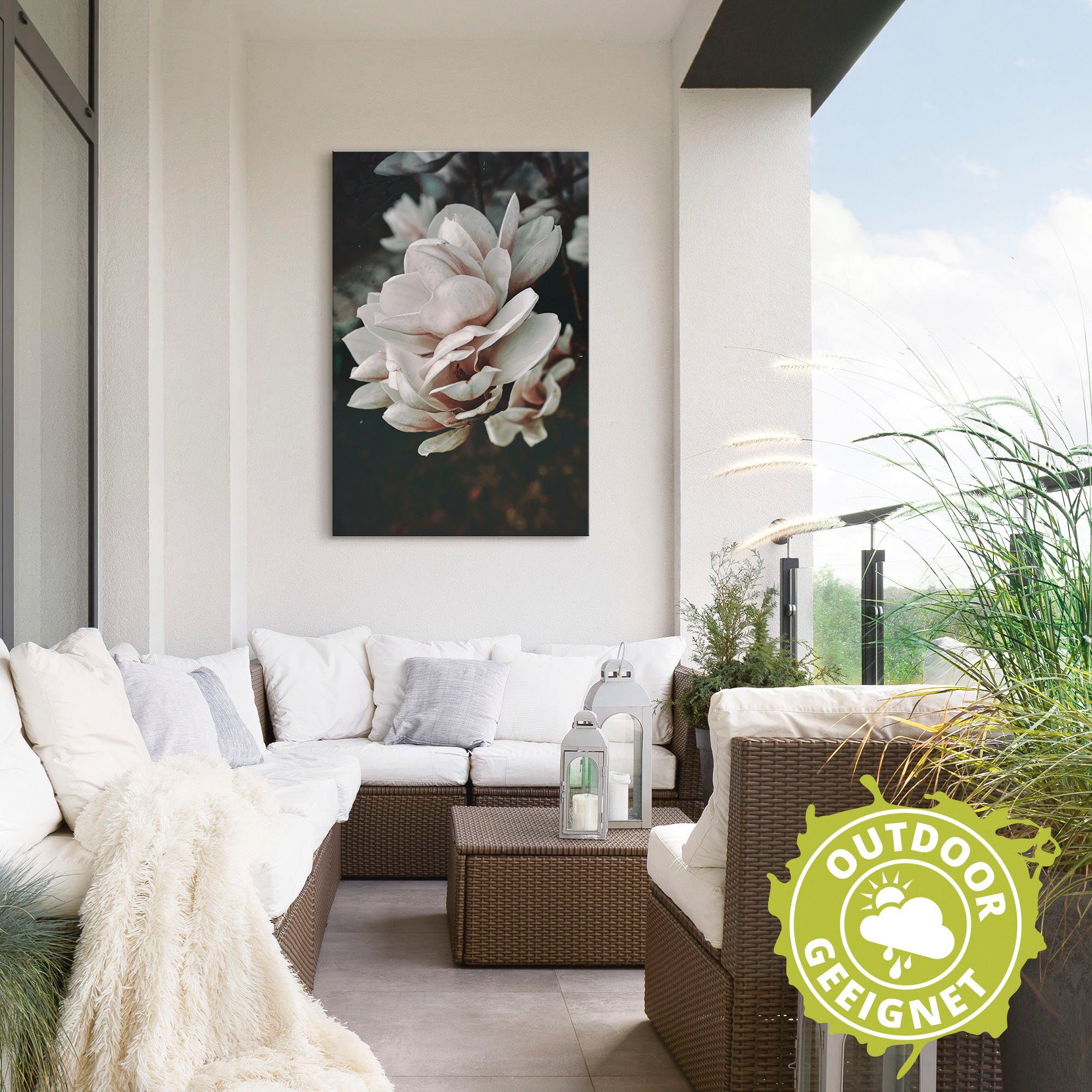 Artland Artprint Magnolia II als artprint van aluminium, artprint op linnen, muursticker of poster in verschillende maten