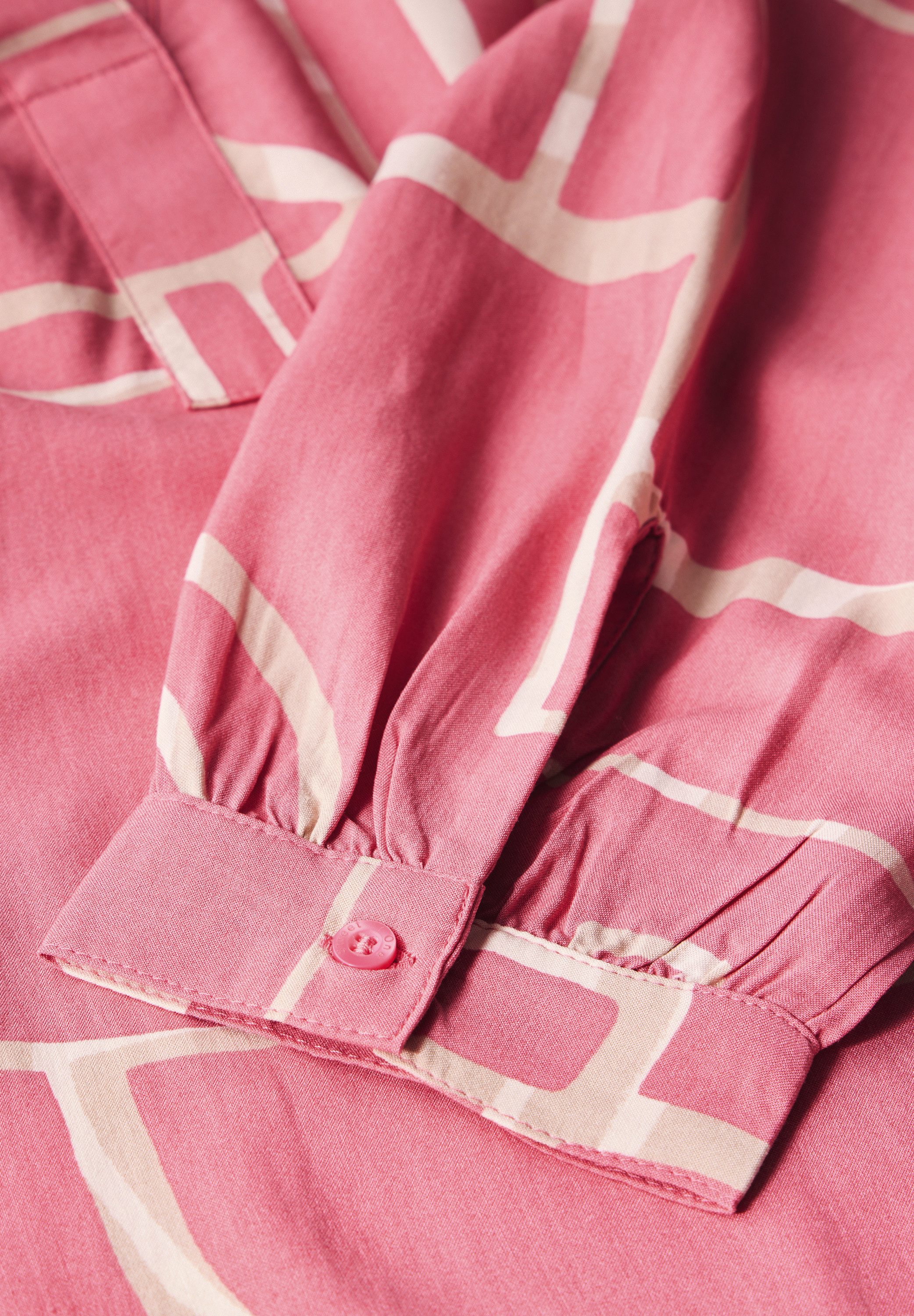 STREET ONE Blouse met lange mouwen met print all-over