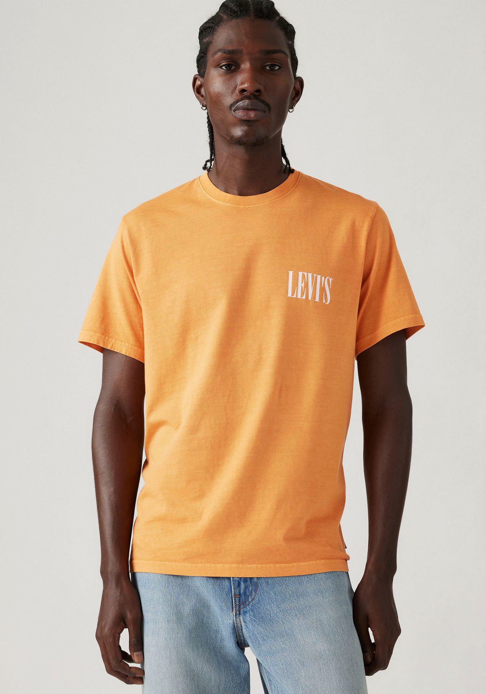 Levi's® T-shirt RELAXED FIT TEE met een logo-opschrift