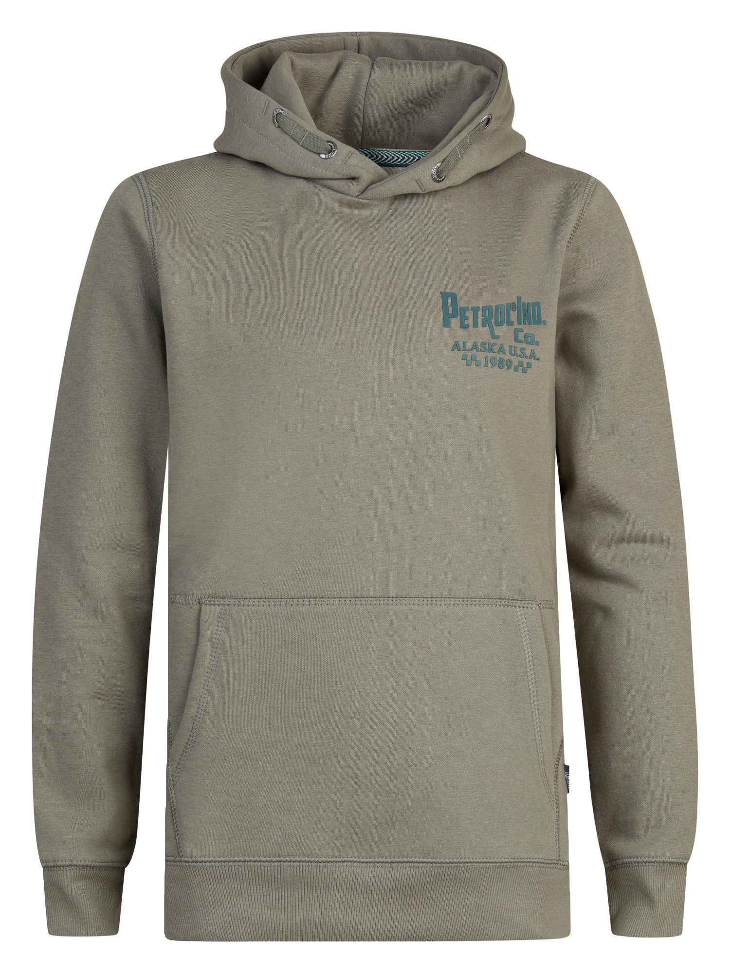 Petrol Industries Hoodie met print op de borst